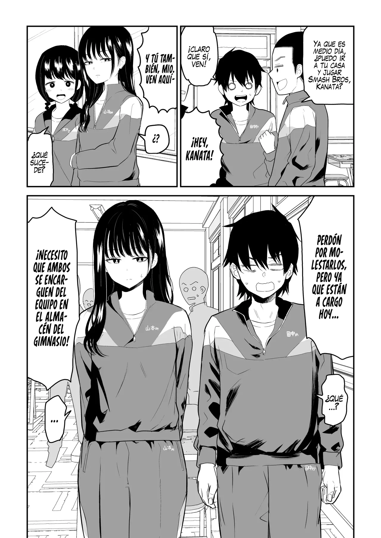 Toraware no Taiiku Souko de Cool-Dere JK to Kusuguri H!｜Encerrados en el Almacén del Gimnasio, Sexo Cosquilleante con una Estudiante Kuudere page 2 full