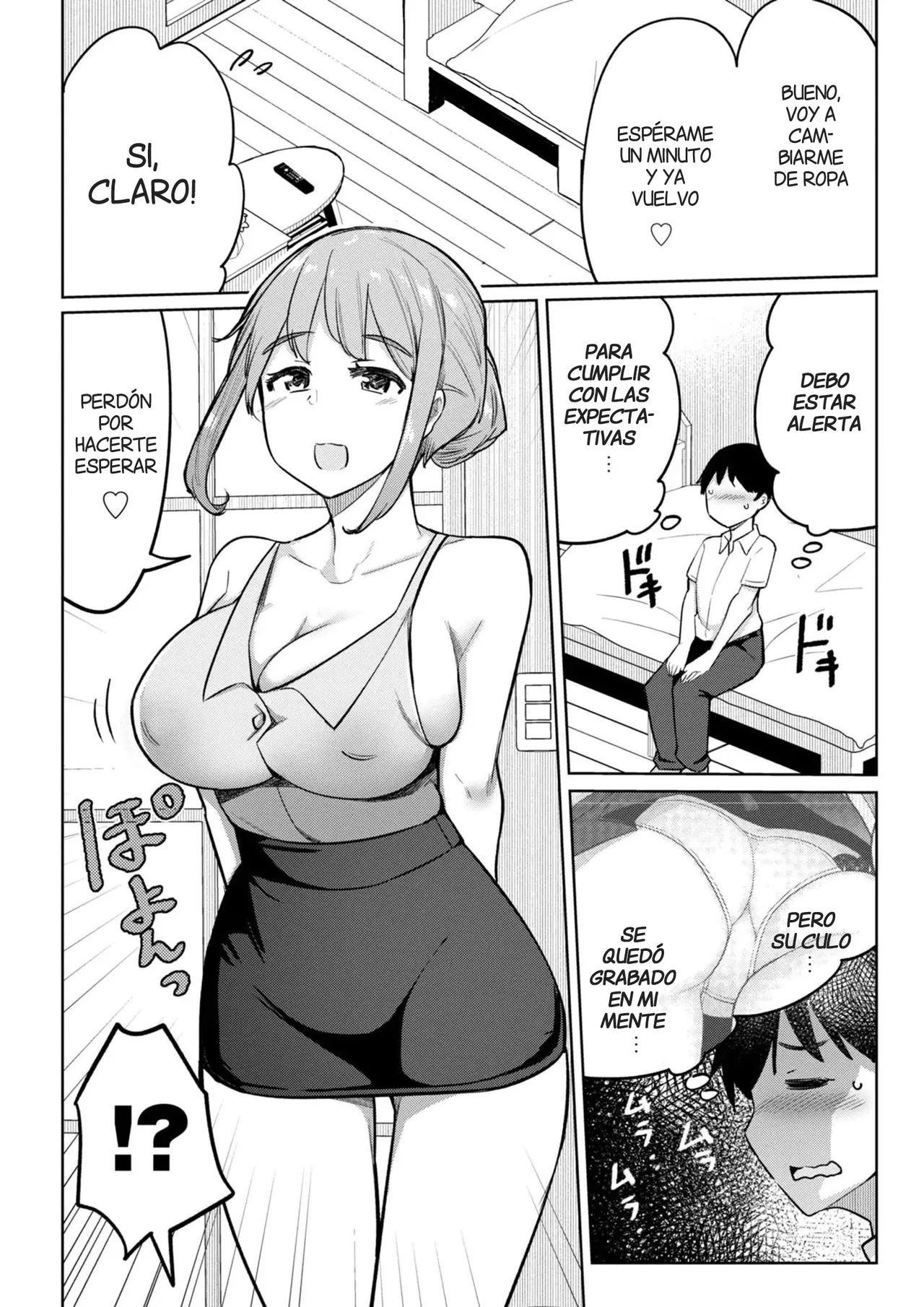 Kouhai Amayakashi Harem in Fuuki Iinkai Ch. 5 | Un Kouhai mimado por un Haren en el Comite de la Moral Publica page 4 full