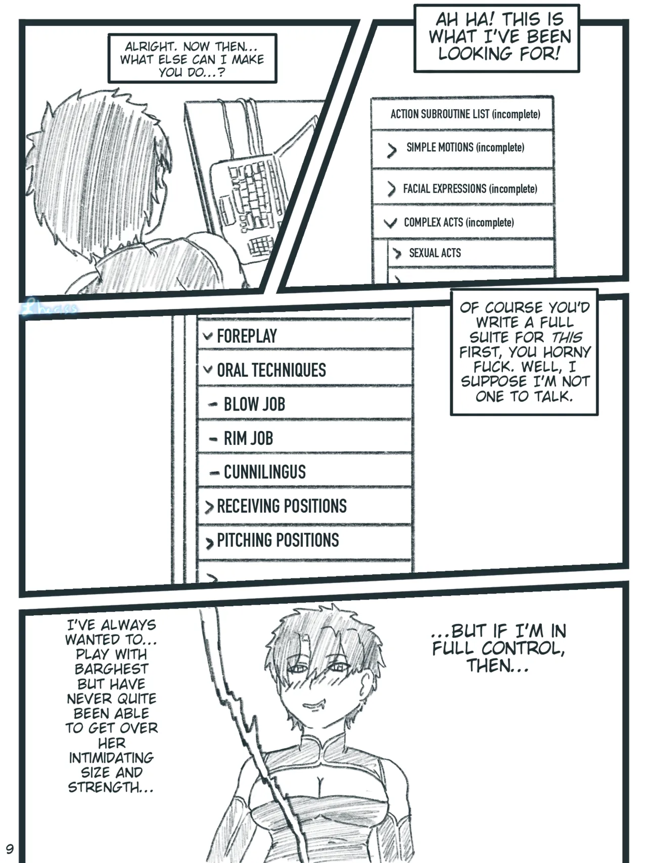 Buster Mechanics page 9 full