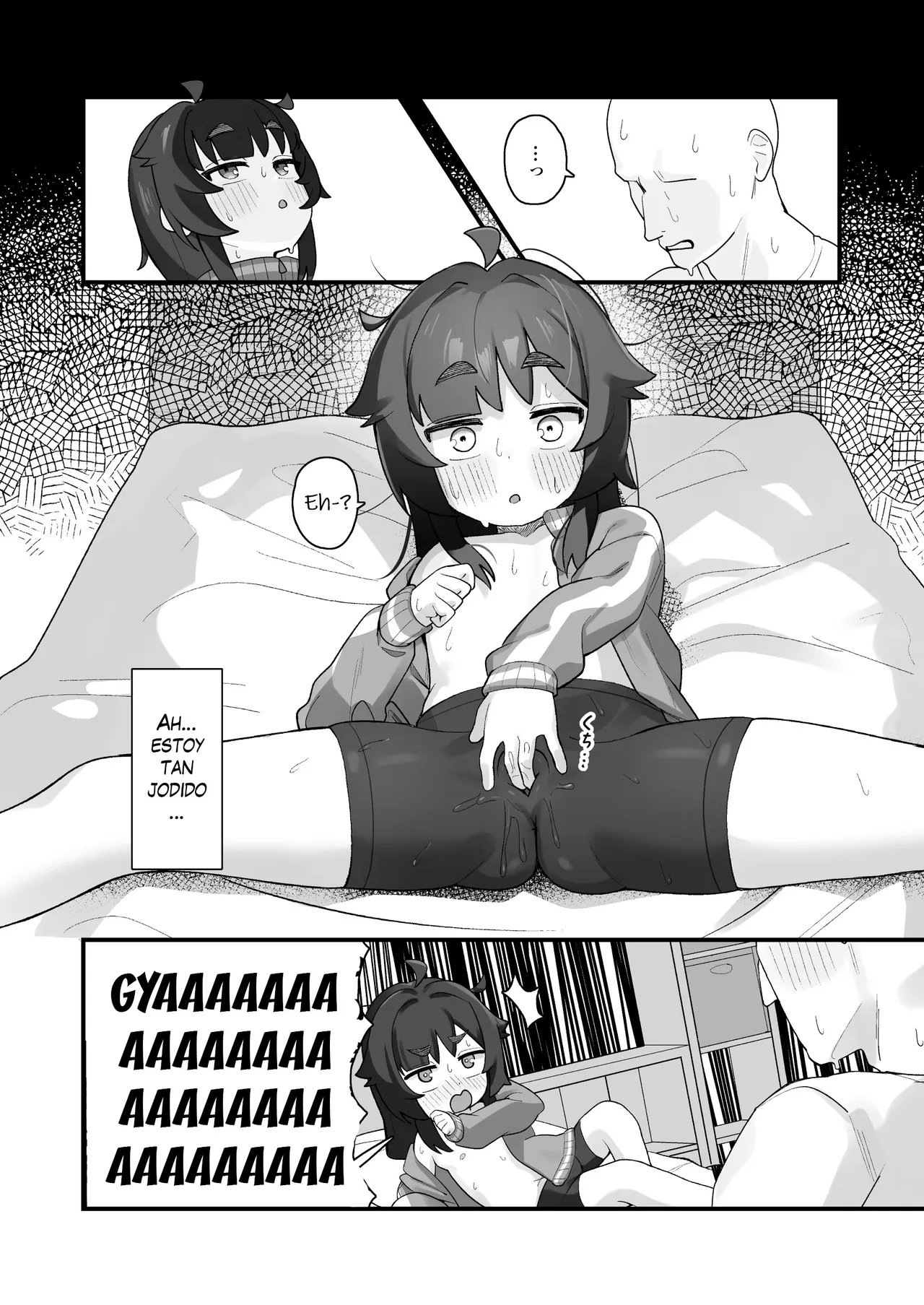 Namaiki Kusogaki JS no Onanie Nozoitara Amaama Sex Dekita Hanashi｜Esta es la Historia de cómo Encontré a una Mocosa de Primaria Masturbándose y Terminé Teniendo Sexo con Ella page 10 full