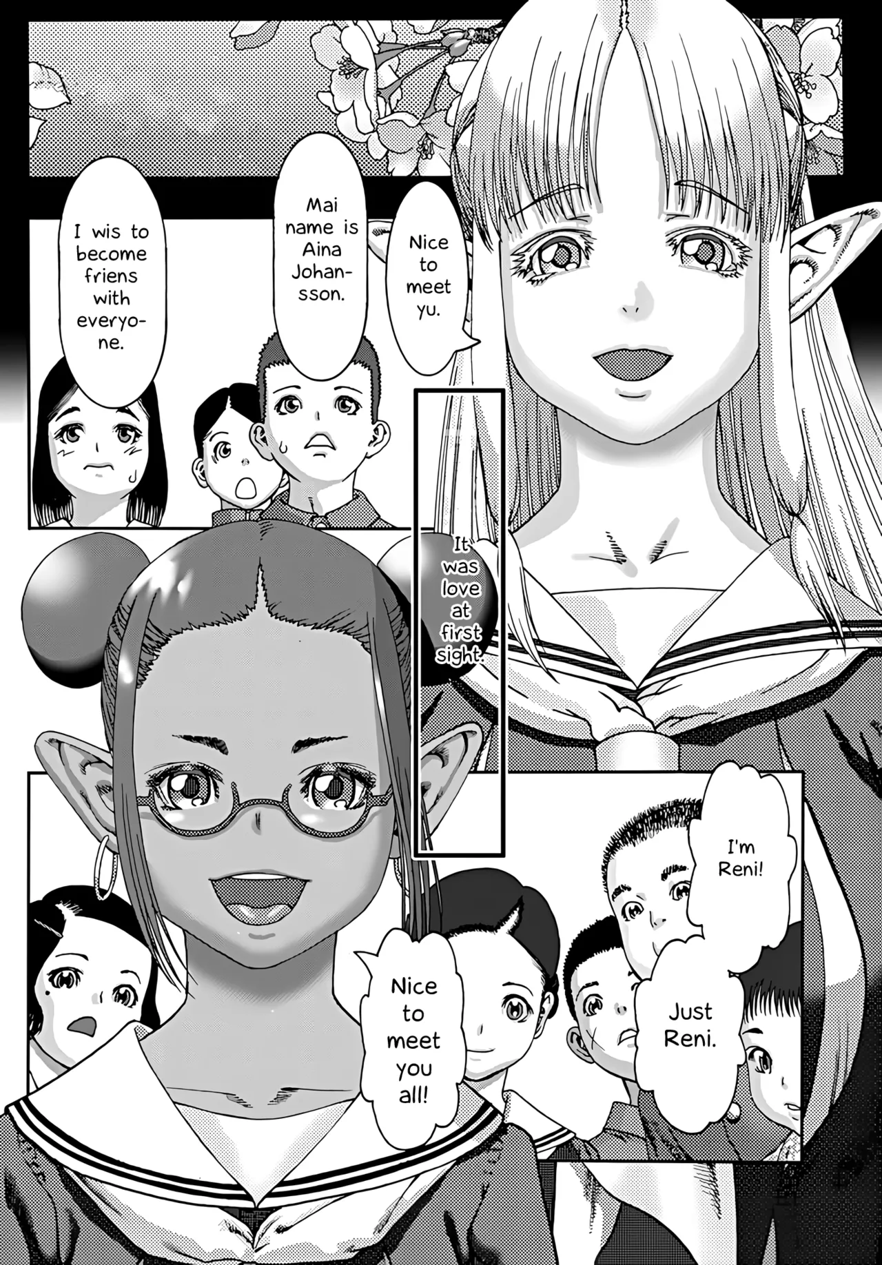 Samui koku kara yatte kita shoujo | The girl who came from a cold country page 1 full