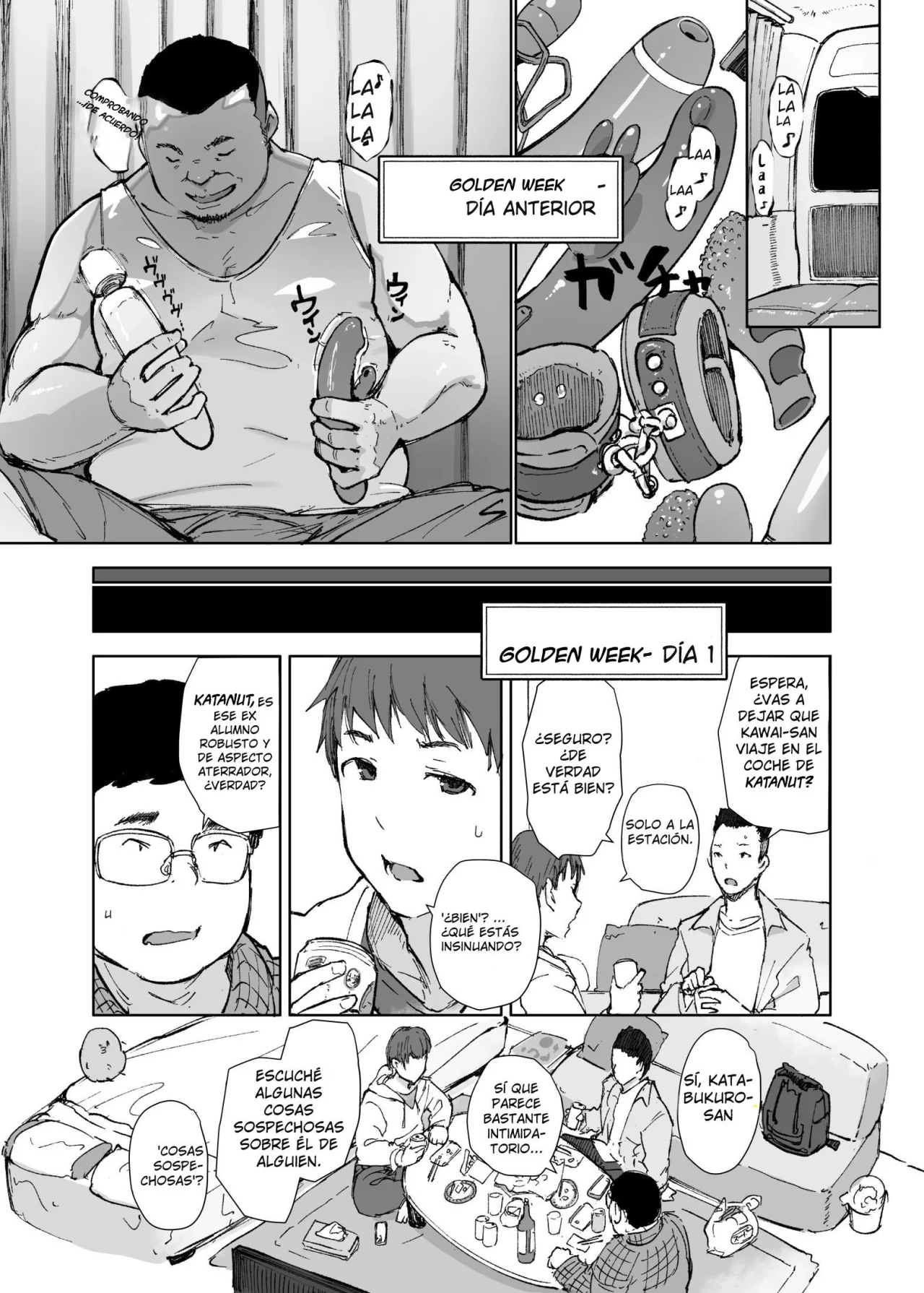Senpai no Dekai Kuruma ga Boku no Kanojo o Nosete Hageshiku Yureru｜El Gran Auto de Senpai se Sacude Violentamente con Mi Novia Abordo page 4 full