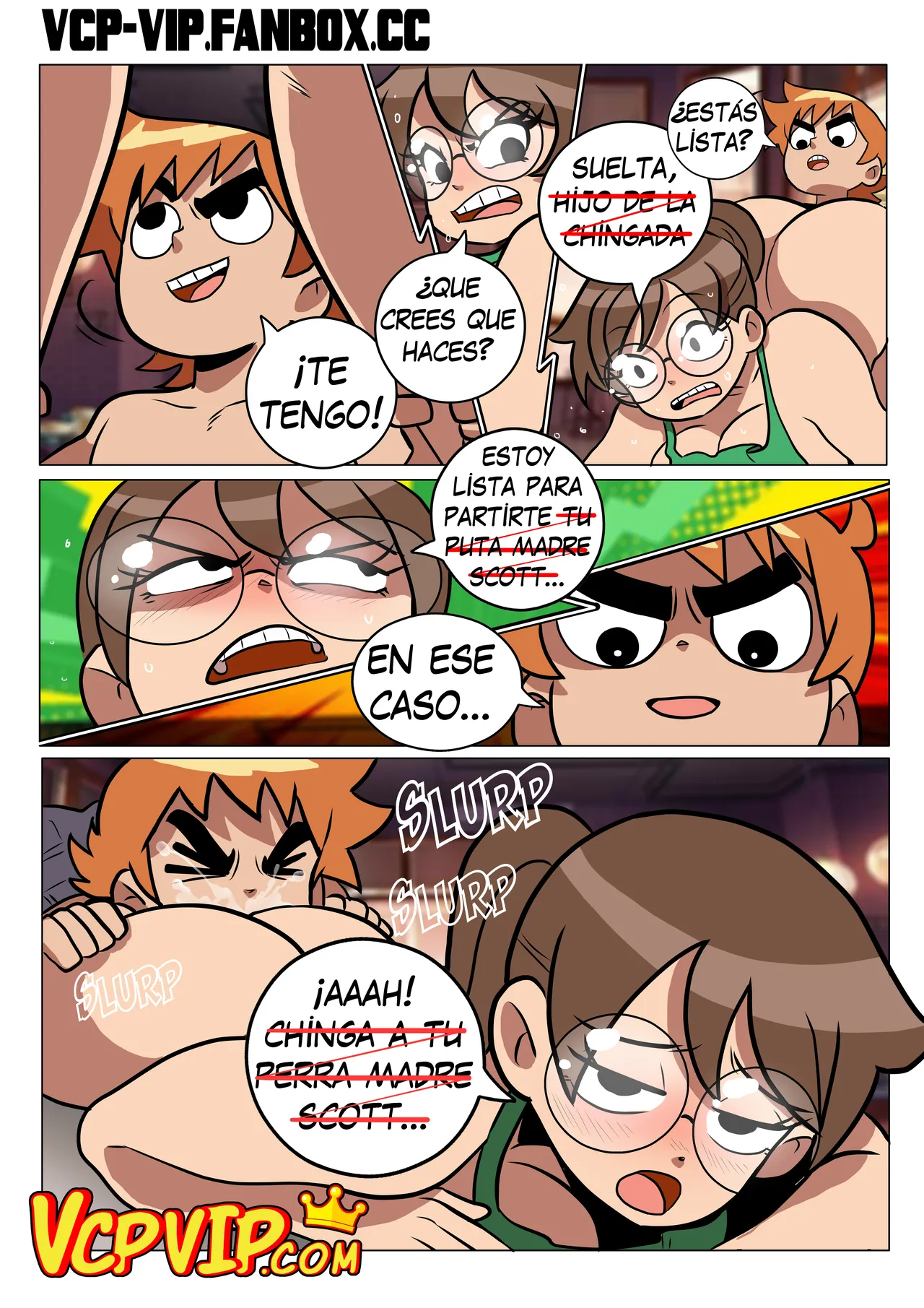 Sexcott Pilgrim: Sin Respeto page 7 full