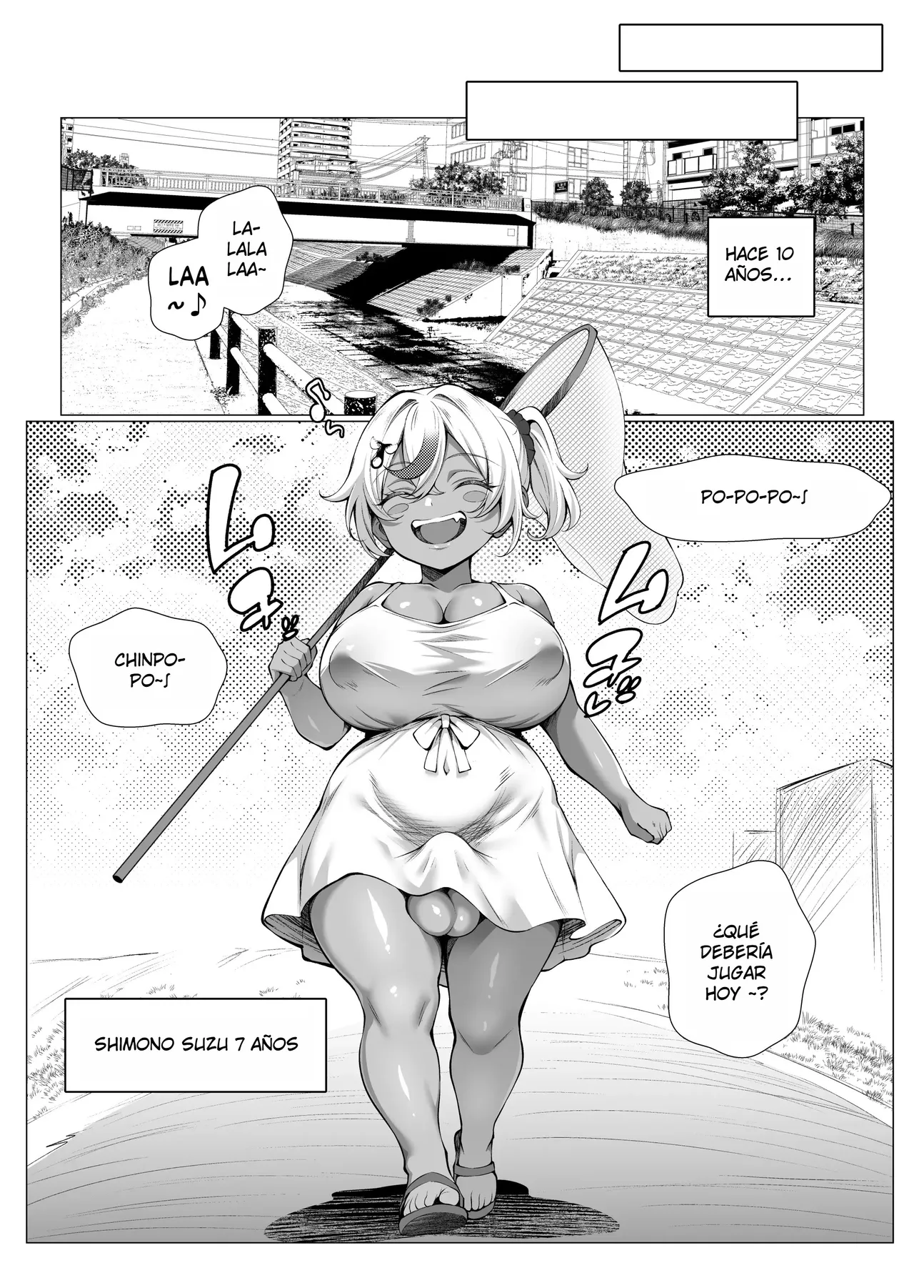 Dekachin Futanari Gal ~Suzu-chan no Chi Nichijou 2~ Zenpen｜La pervertida Vida Cotidiana de Suzu-chan ~Una futanari gyaru con un pollón 2~ Parte 1 page 5 full
