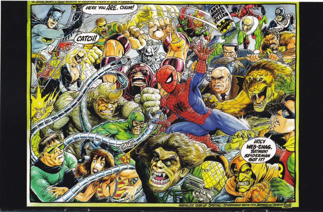 The Cave Drawings of Budd Root - 2010 Convention Art Book page 2 full