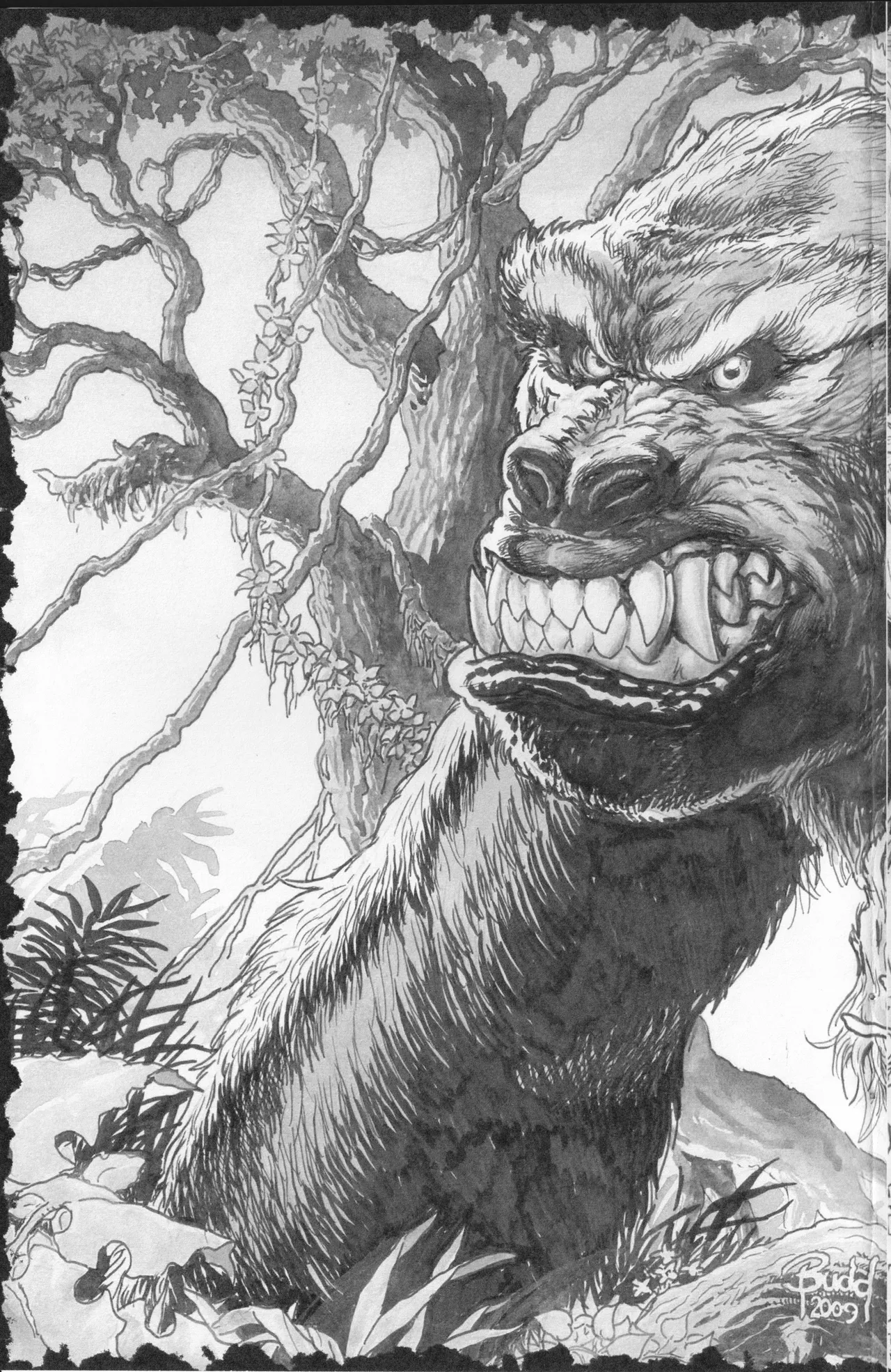 The Cave Drawings of Budd Root - 2010 Convention Art Book page 6 full