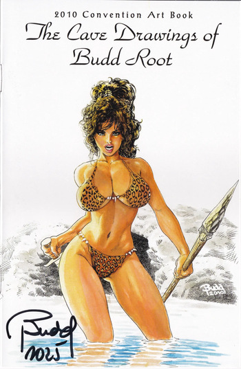 [Budd Root] The Cave Drawings of Budd Root - 2010 Convention Art Book cover