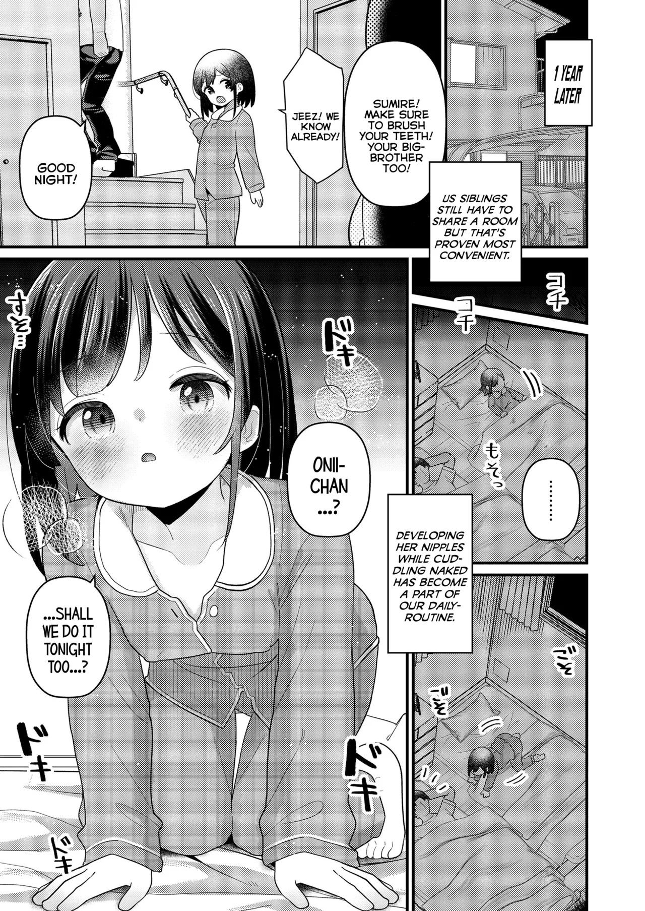 Sumire no Mune no, 9 kara 12 made | Sumire's Breasts, From Ages 9 to 12 page 7 full