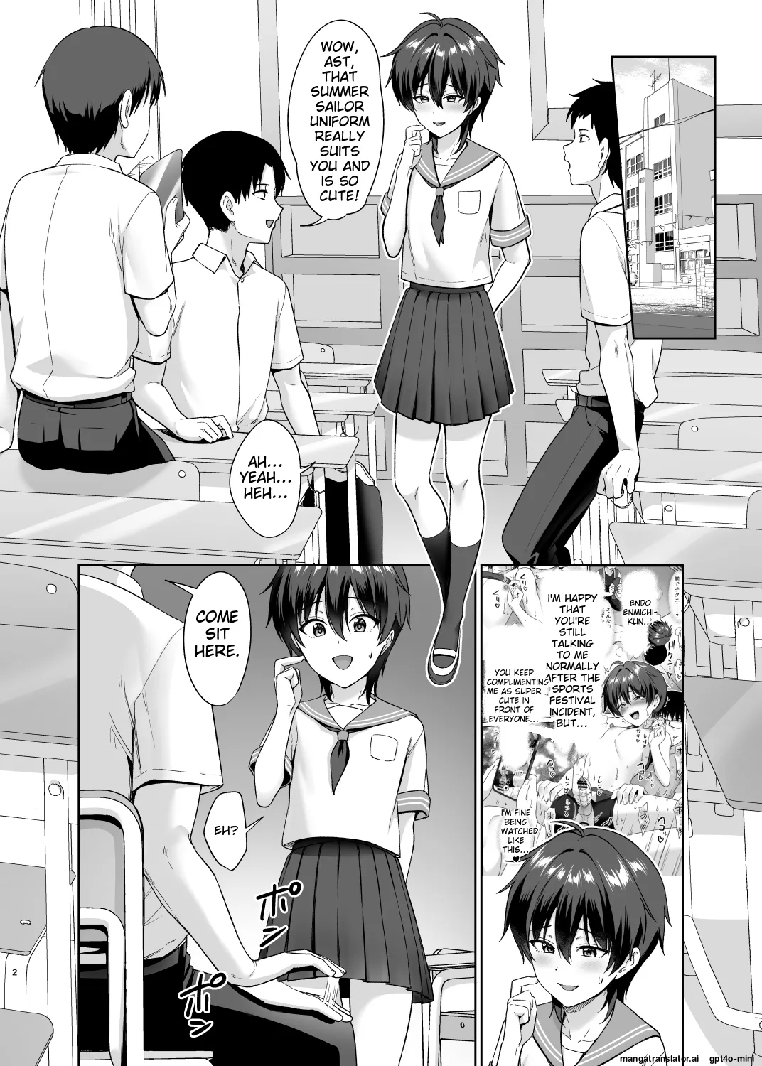 Danshikou de Ore Dake Josou no Class 3 | I'm The Only One In an All-Boys School Class 3 page 3 full