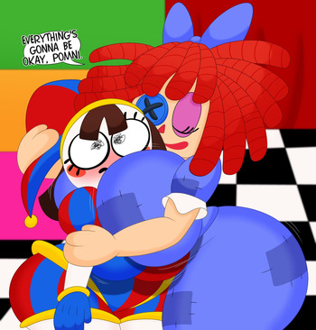 [3BArts] Ragatha x Pomni (The Amazing Digital Circus) cover