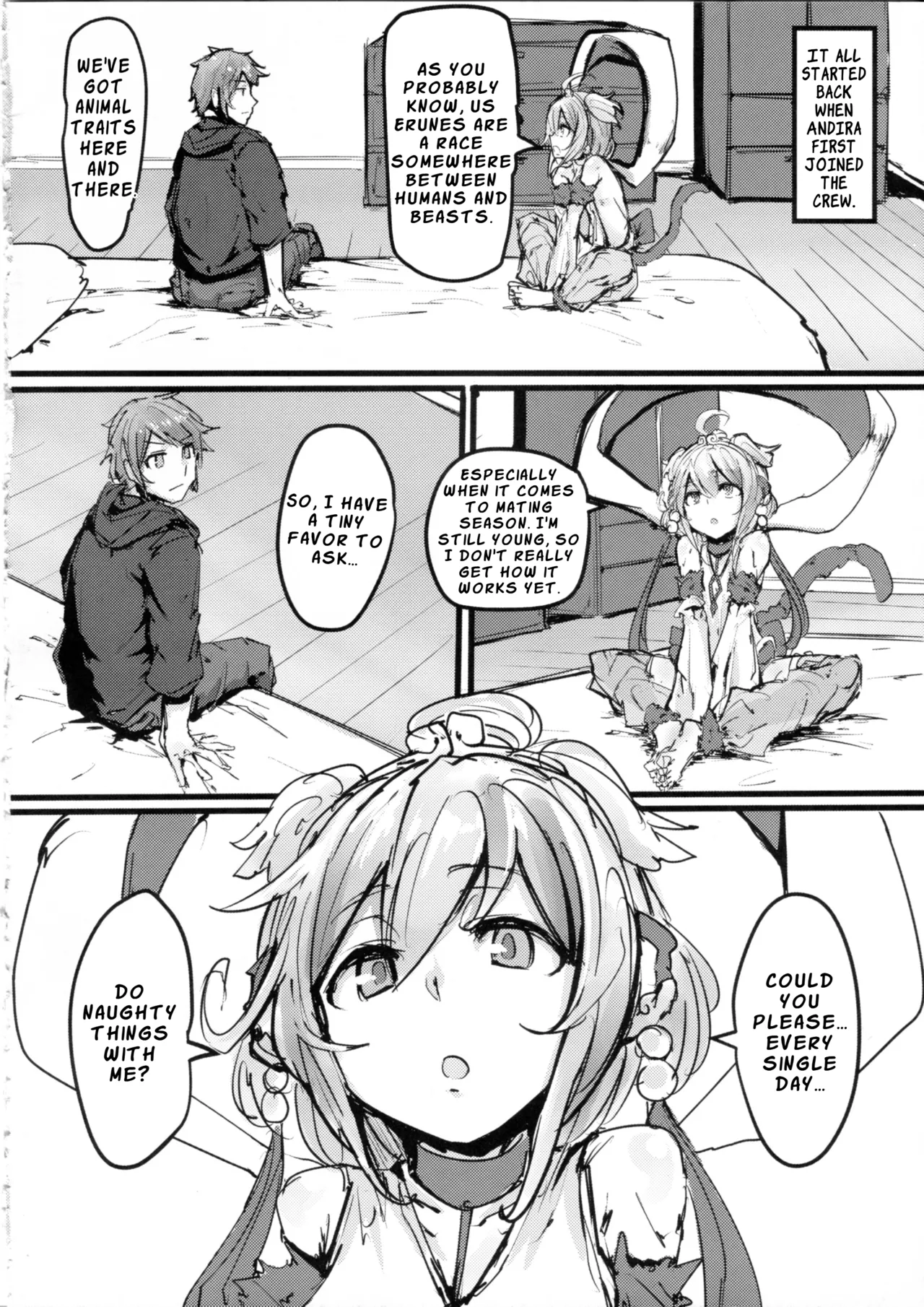 Andira no Kouyuuki  |  Andira’s Mating Season page 3 full