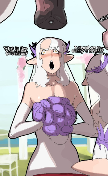 [DoleCat] Princess Vae and🐴shifter Marc cover