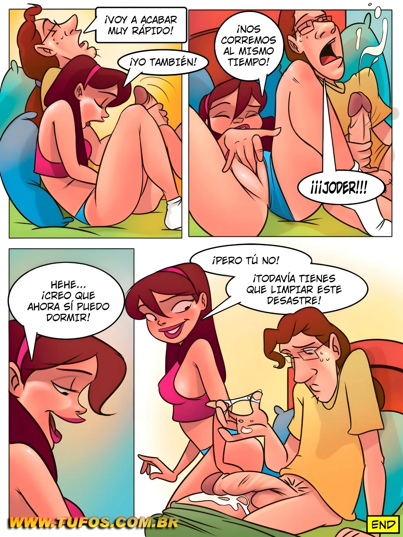 Familia Sacana 08 - Espiando a papá y mamá page 12 full