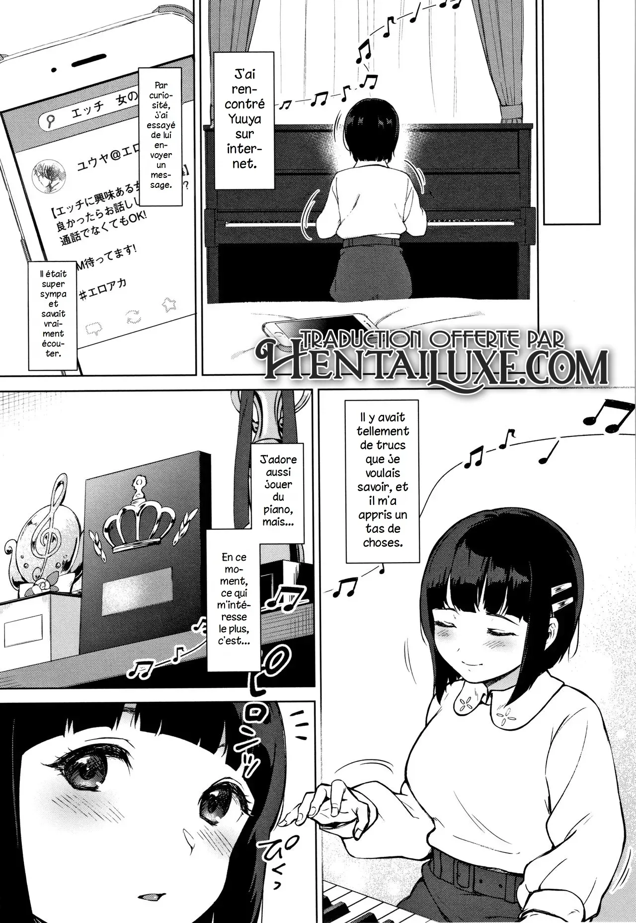Watashi no Shiritai Oto Zenpen | Le son que je veux découvrir 1 page 3 full