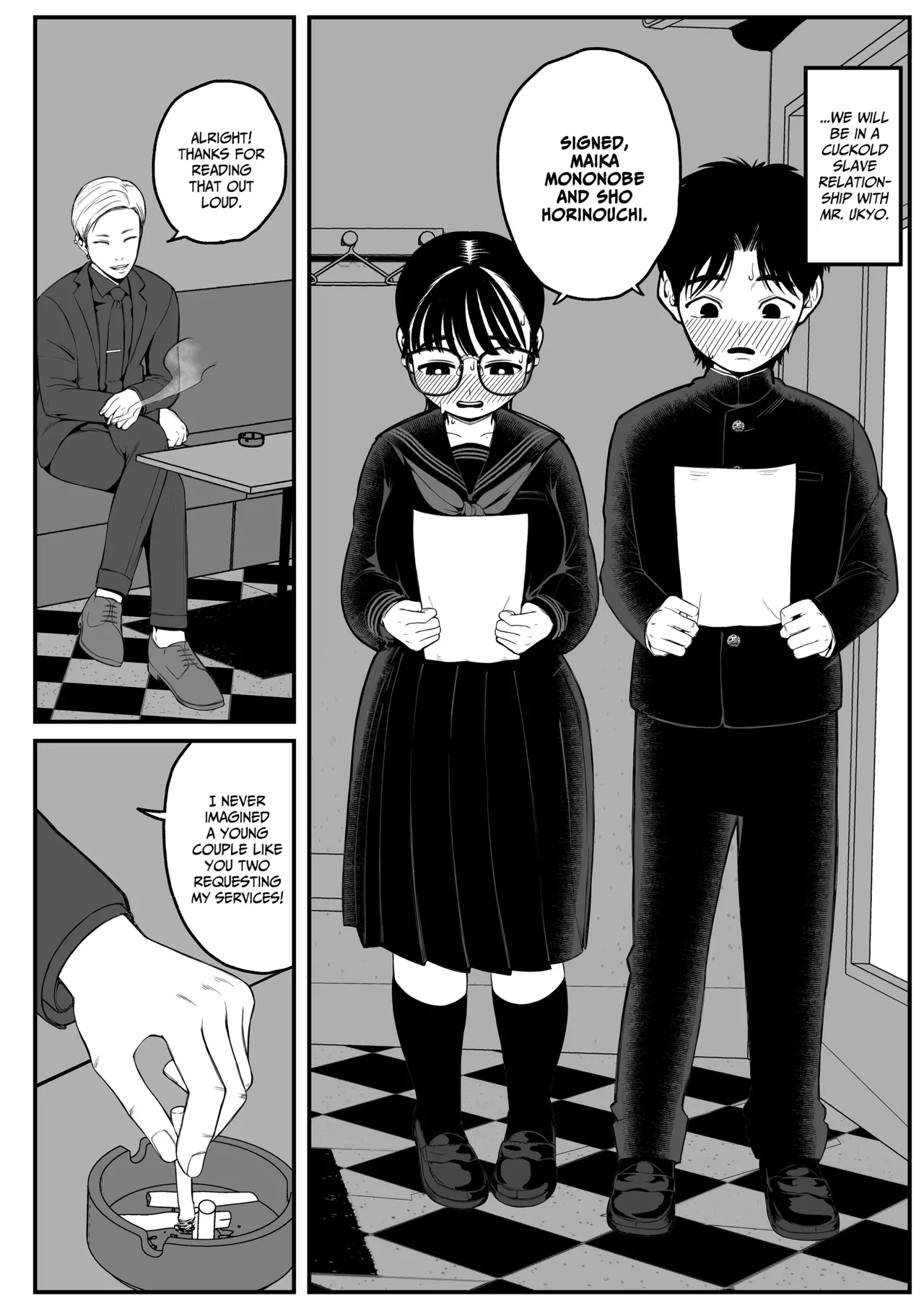 Winter Break With My Girlfriend and Our Master - Compilation page 8 full