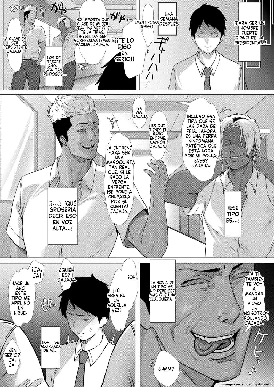 Akogare no Seitokaichou wa Yankee no Chin-kobi Kanojo | La Presidenta del Consejo Estudiantil que Admiro es la Novia de un Delincuente page 5 full