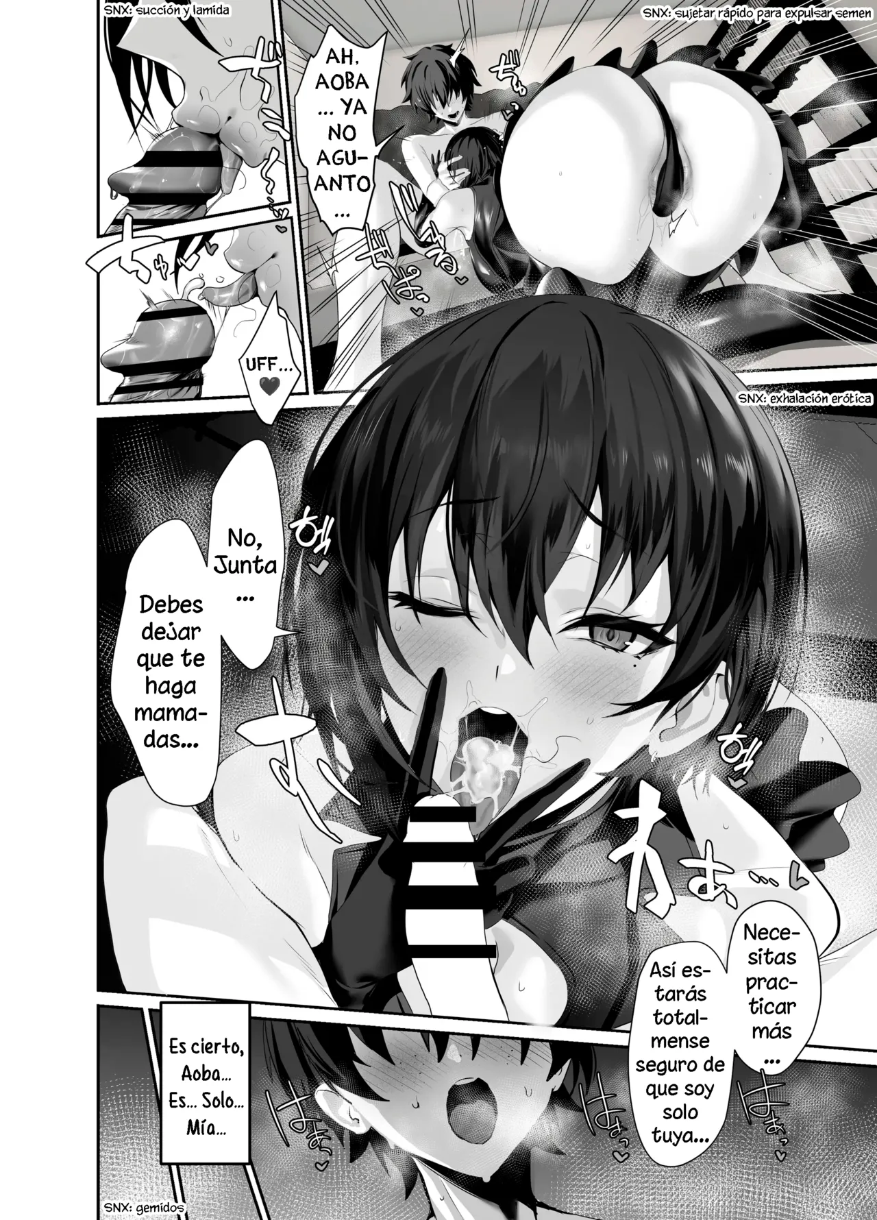 Umise Aoba wa Kimi dake no Mono ni Naritai 2｜Umise Aoba Quiere Ser solo Tuya 2 page 9 full