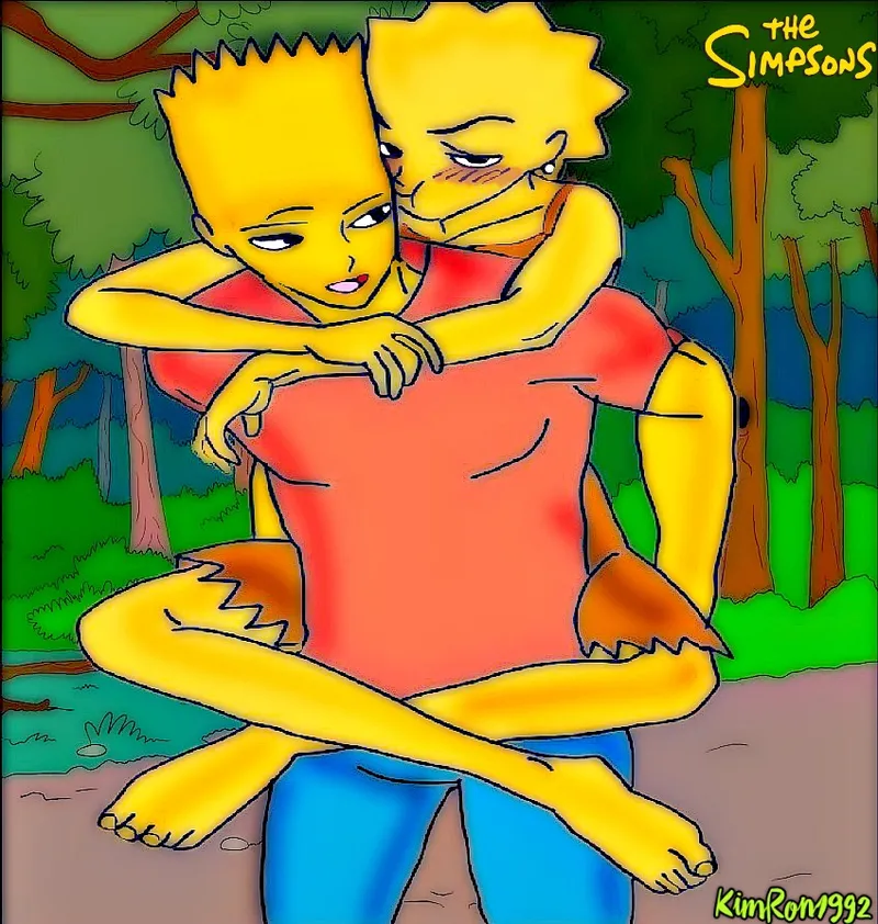 Bart and Lisa Simpsons KimRon1992 page 12 full
