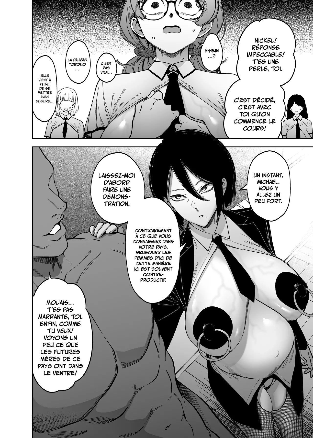 Yuusei Shuzoku to no Kouhai Seisaku | Politique d'accouplement avec la race supérieure page 7 full