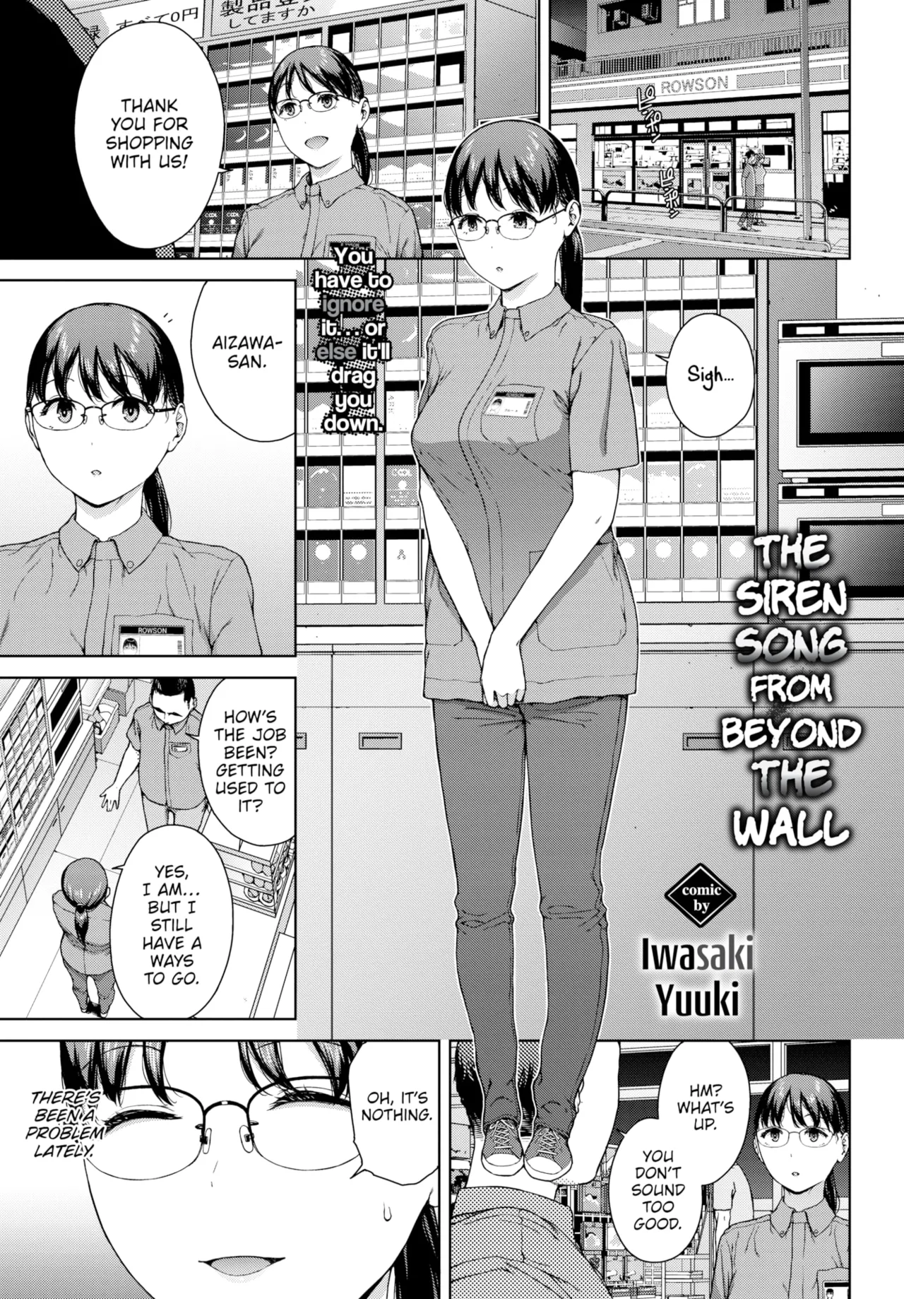 The Siren Song from Beyond the Wall page 1 full