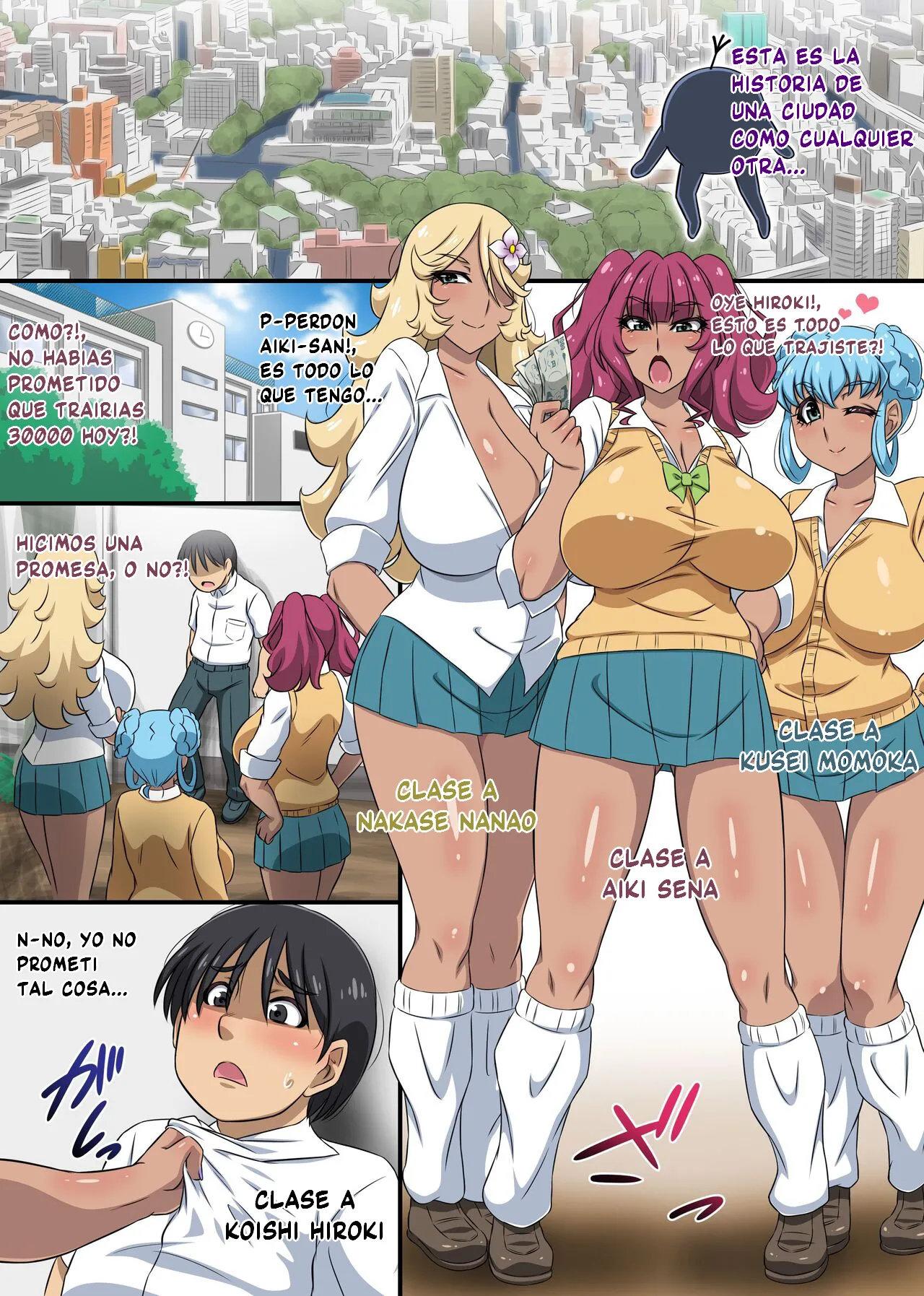 Totsuzen, Saimin Nouryoku ga Kaika Shita node Ijimekko Yankee to Akogare no Onna Kyoushi no Bakunyuu o Fukujuu Sasechatta Hanashi | After Discovering My Hypnotic Powers I Forced the School Bullies and My Busty Teachers to Submit to Me page 3 full