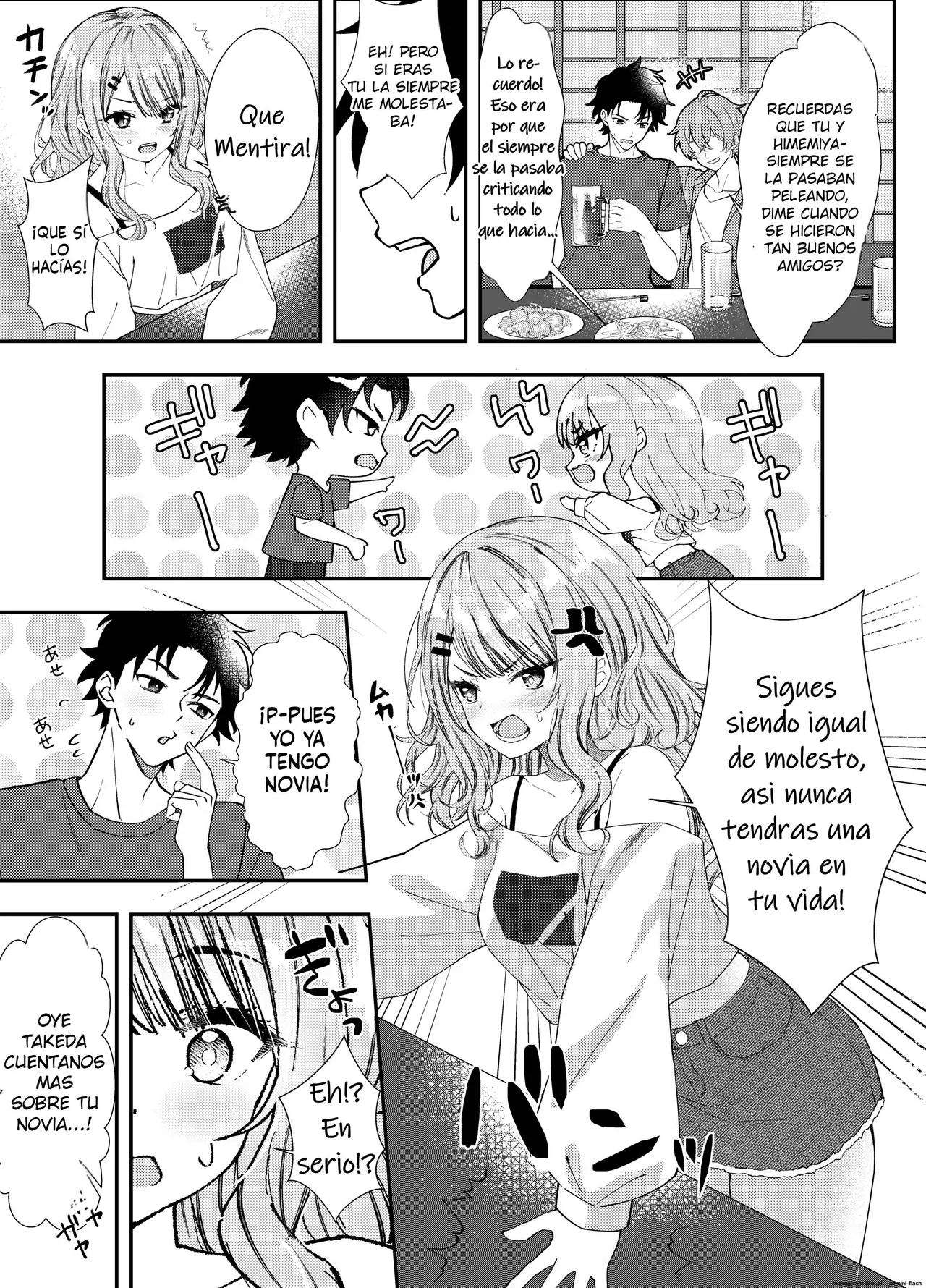 Dousoukai de Saikai shita Ano Ko to Namahame H｜Sexo Sin Protección con la Chica que Me Gustabaen Mi Reencuentro de la Secundaria H page 6 full
