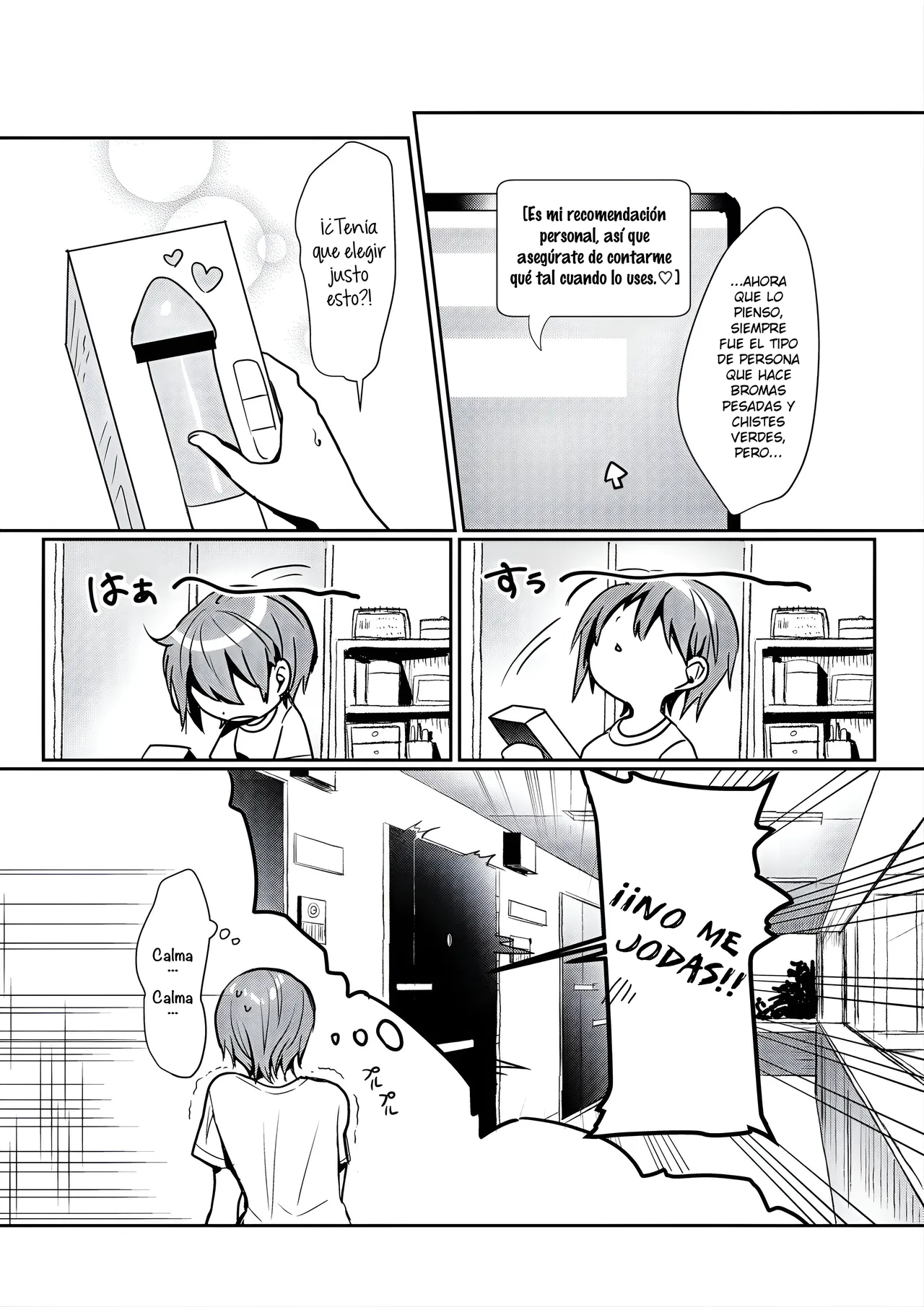 Hajimete no Dildo Onanie page 5 full