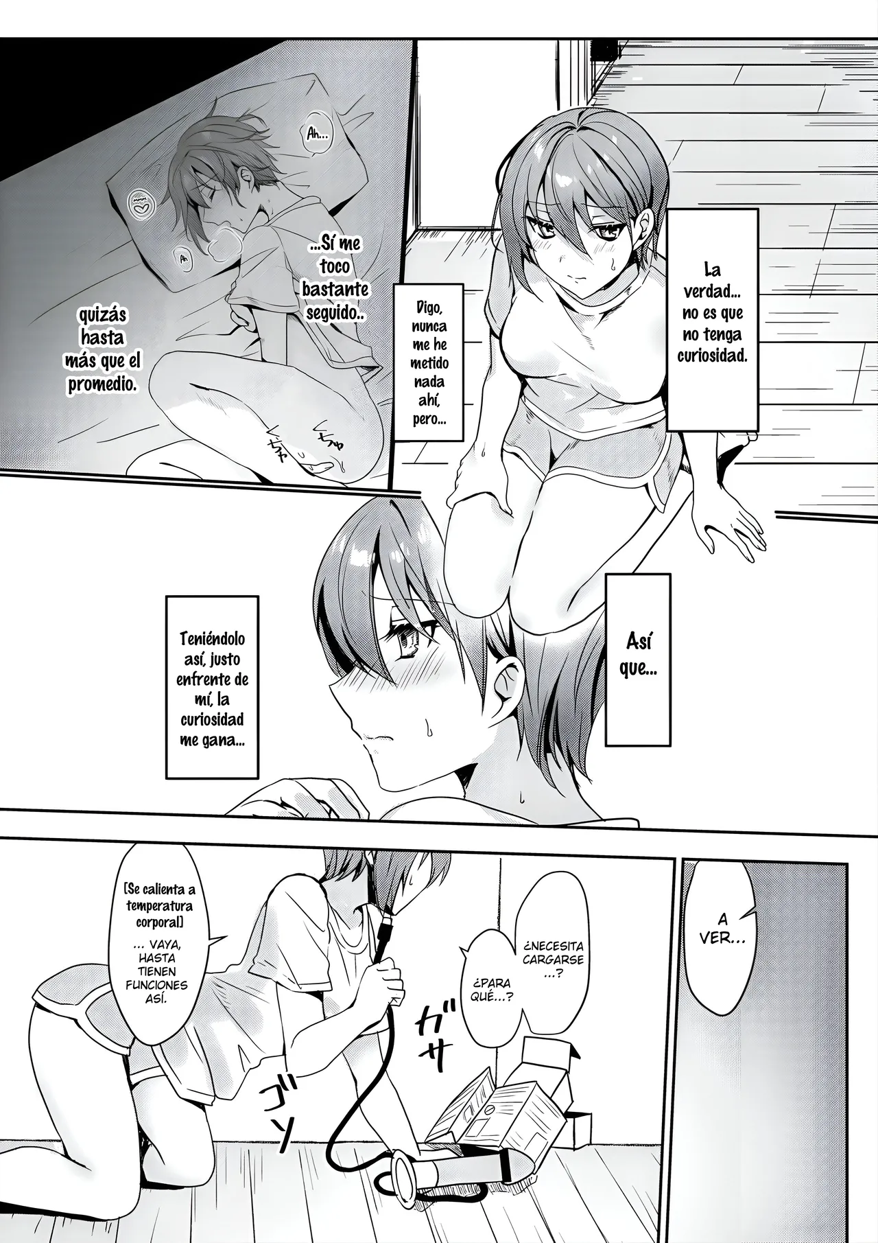 Hajimete no Dildo Onanie page 7 full