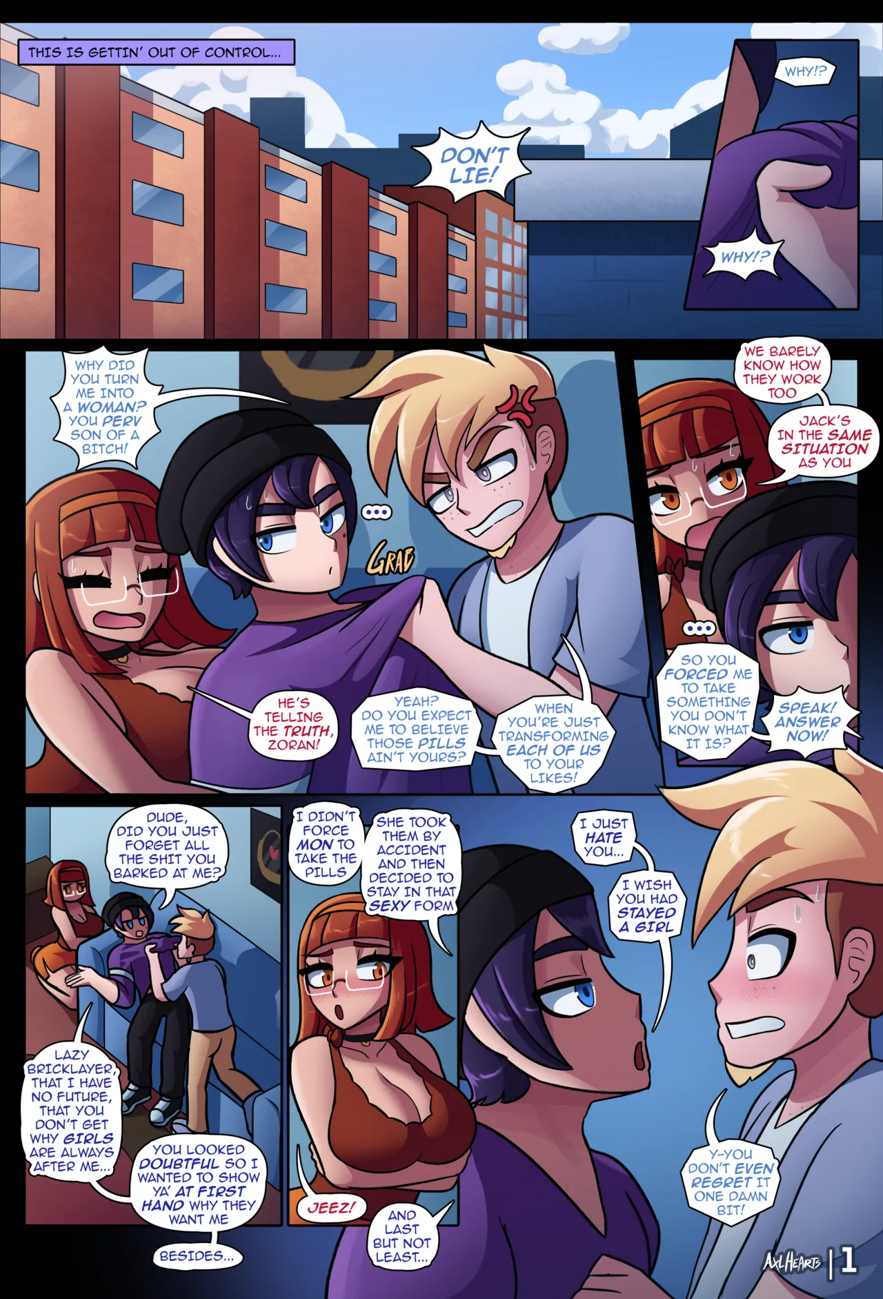 DRUNKEN GAL vol 7 page 3 full