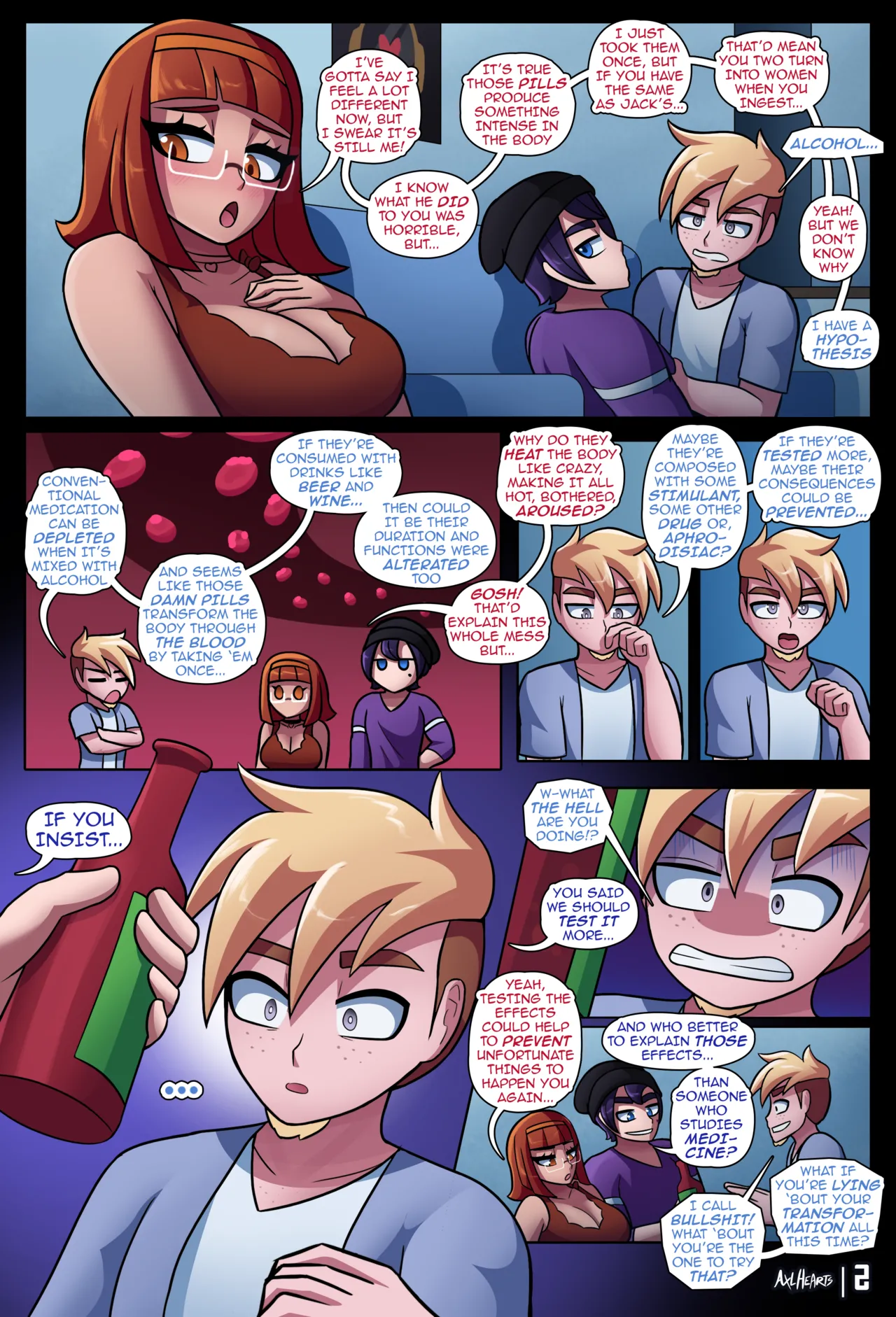 DRUNKEN GAL vol 7 page 4 full