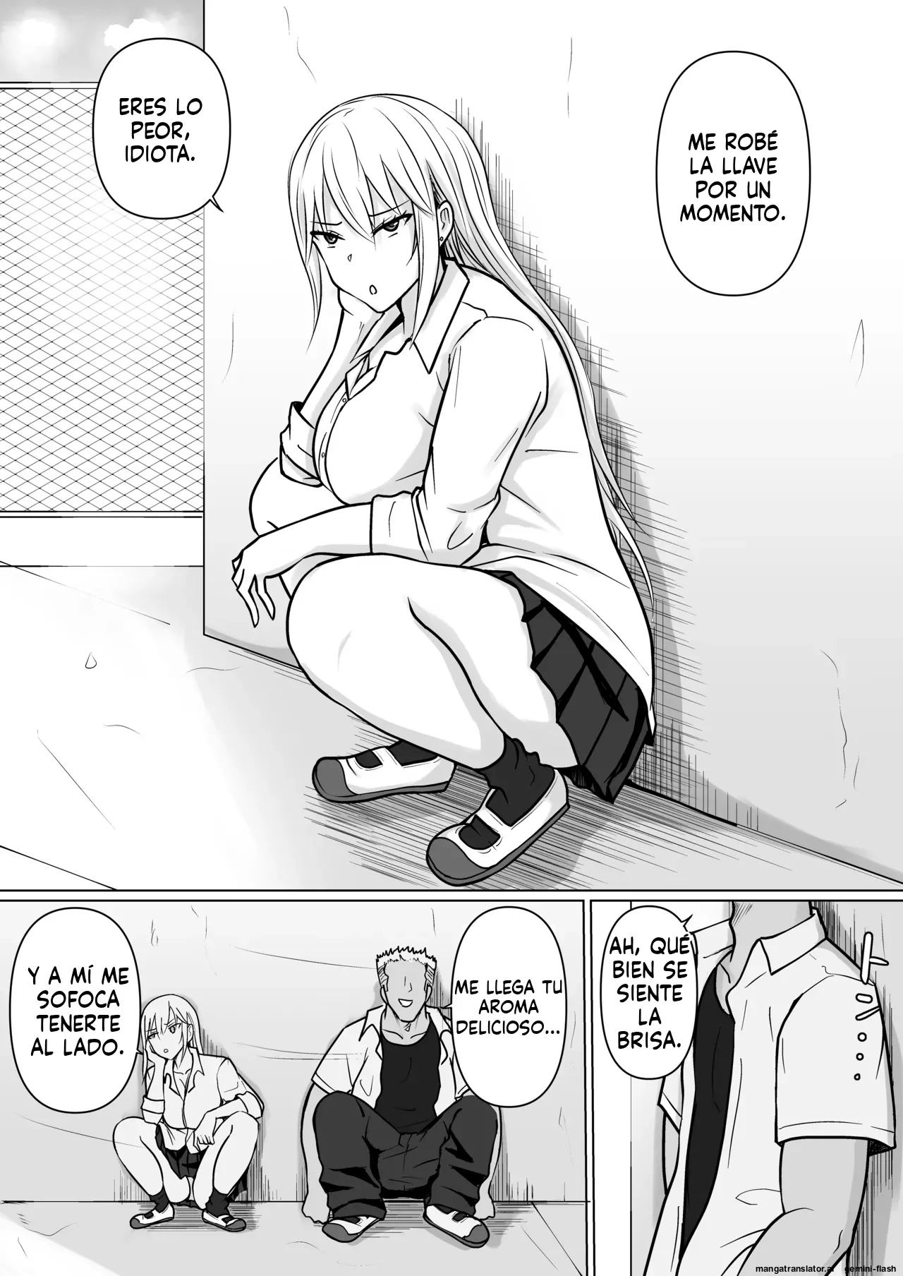 Class no Yankee Joshi ni Hyoui 5  MTL page 5 full
