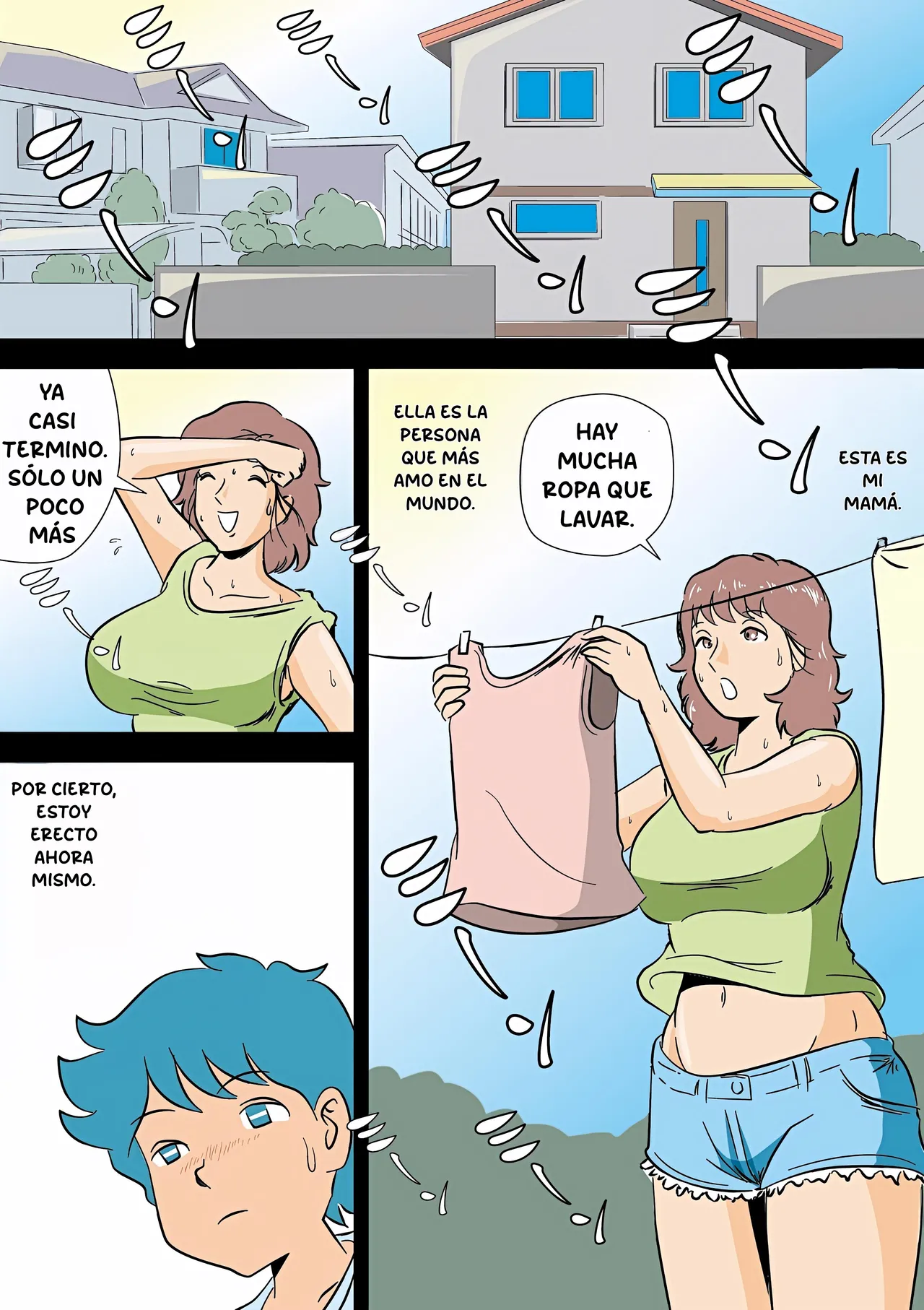 Bokki Ga Osamaranai Boku De Asobu Mama - Mamá juega conmigo porque no puedo controlar mi erección. page 4 full