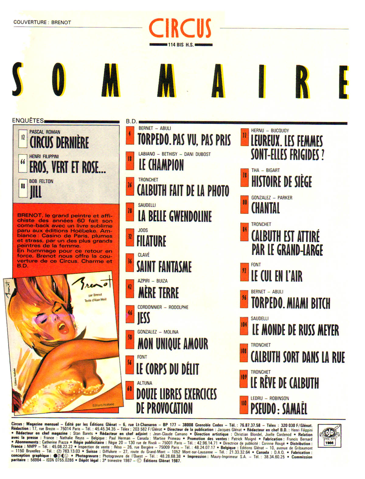 Circus HS 114 - Spécial Libertines page 3 full