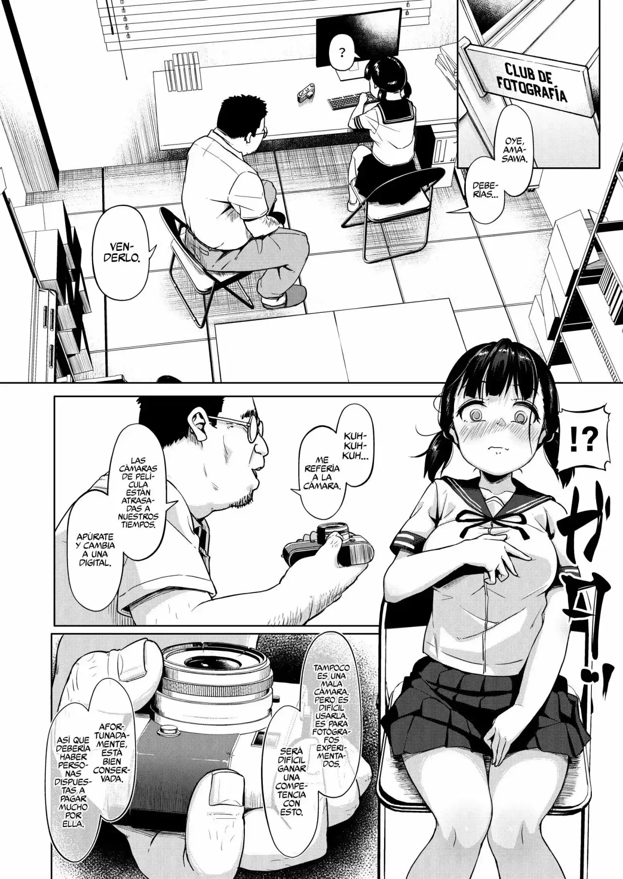 Joshi Shashin-bu to Oji-san Shidouin 1-5｜El Club de Fotografía Femenino y el Viejo Instructor 1-5 page 10 full