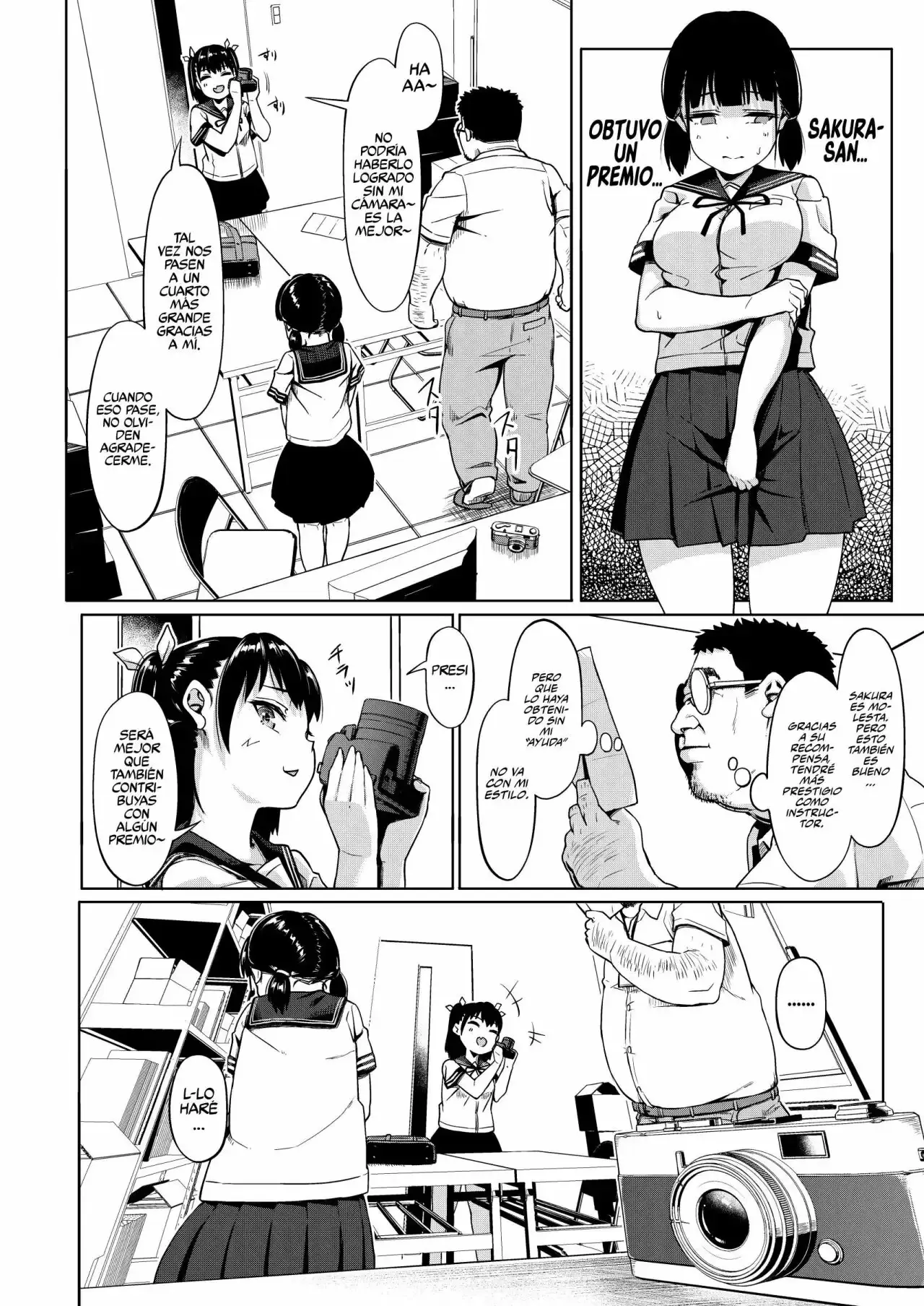 Joshi Shashin-bu to Oji-san Shidouin 1-5｜El Club de Fotografía Femenino y el Viejo Instructor 1-5 page 12 full