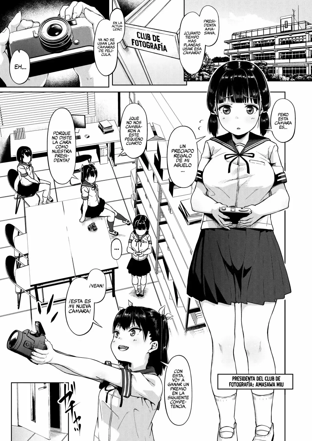 Joshi Shashin-bu to Oji-san Shidouin 1-5｜El Club de Fotografía Femenino y el Viejo Instructor 1-5 page 3 full