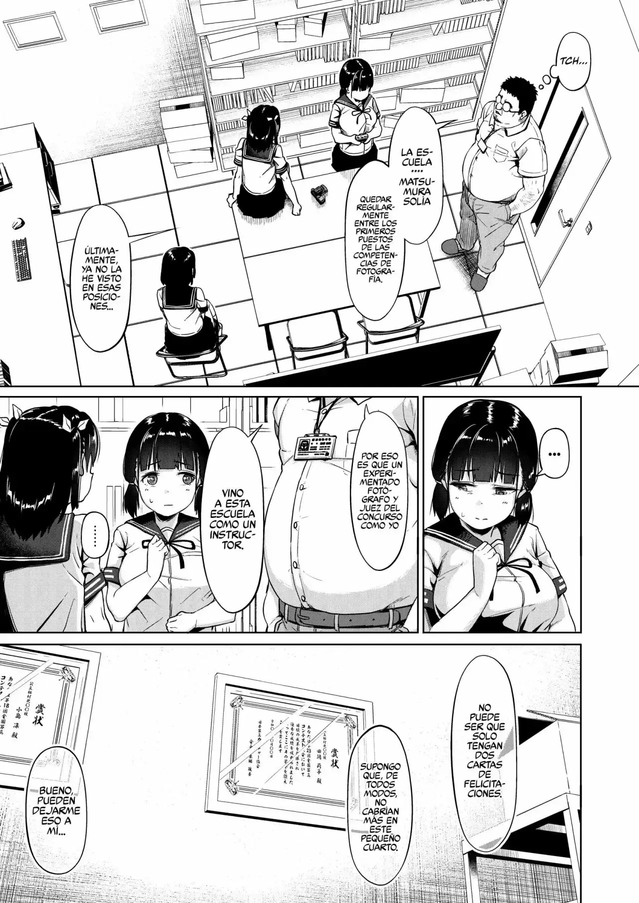 Joshi Shashin-bu to Oji-san Shidouin 1-5｜El Club de Fotografía Femenino y el Viejo Instructor 1-5 page 5 full