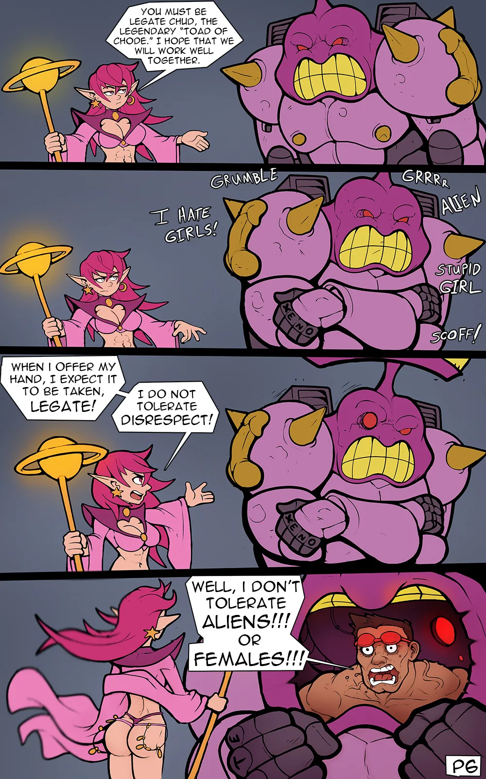 Space King: The Penetrators page 7 full