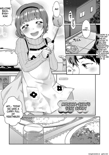 [majoccoid] Monaka-chan no Sexy Curry | Monaka-chan's Sexy Curry (Comic Kairakuten XTC vol. 6) [Digital] [MTL] cover