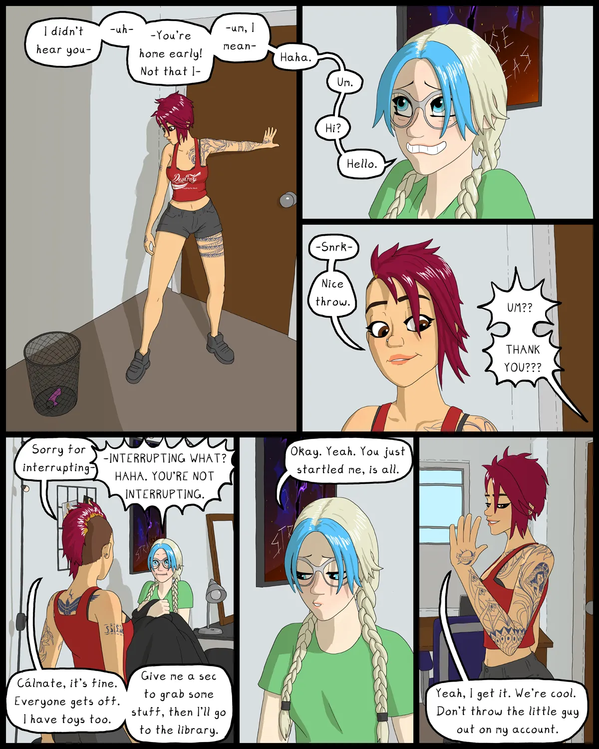 Dorm Trash page 3 full
