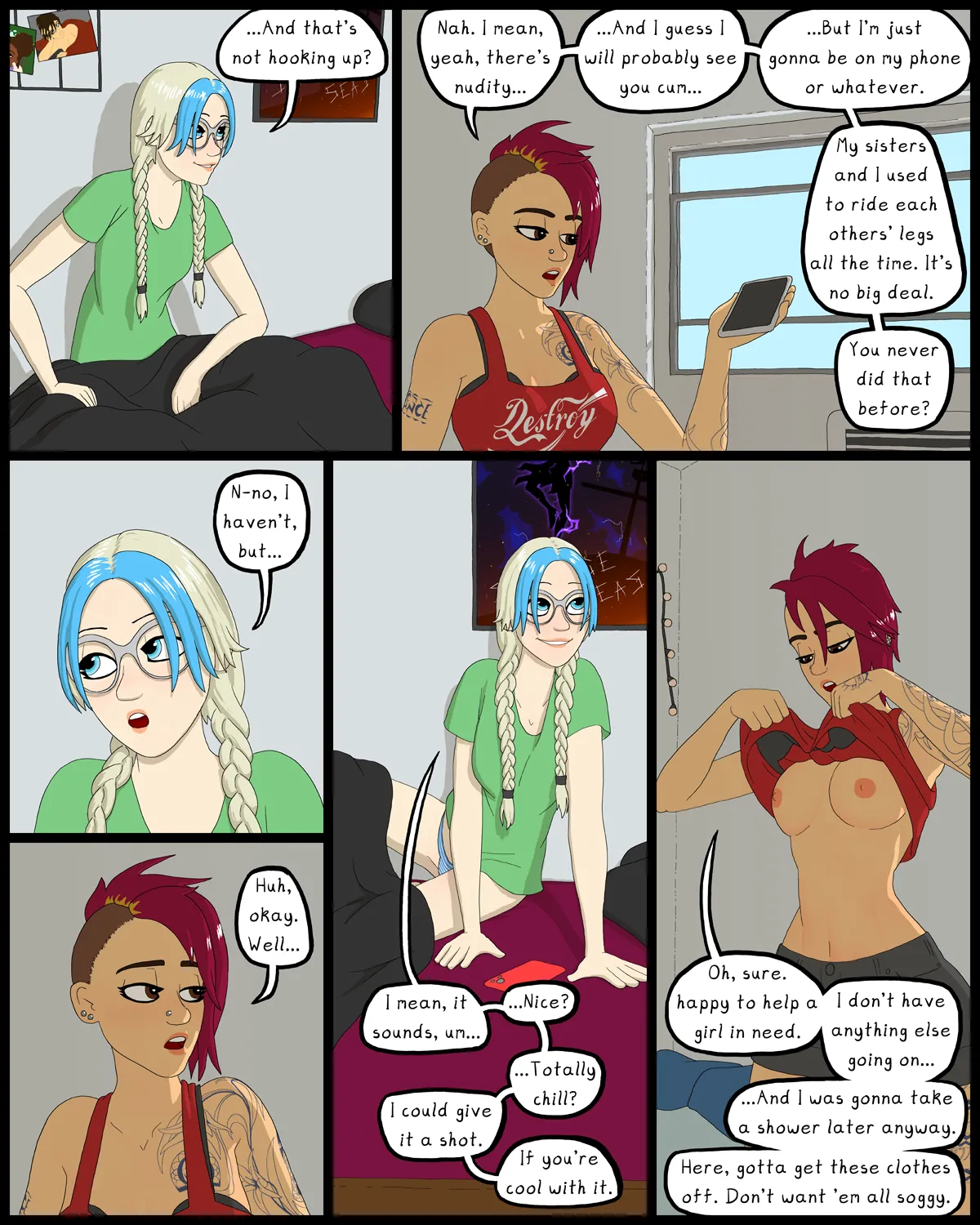 Dorm Trash page 6 full