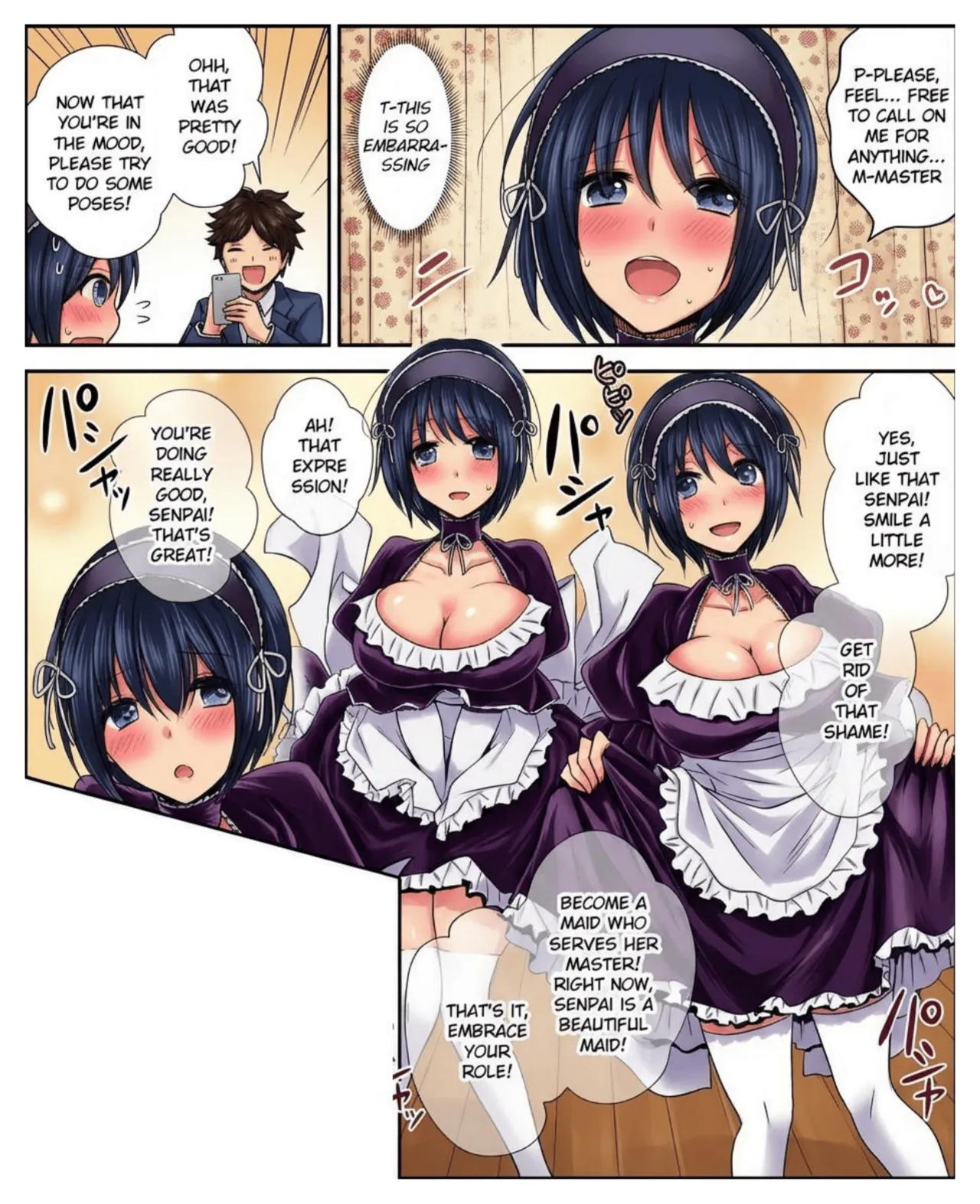 Costume Tengoku ~Shokuba no Kouhai to Irekawatte Kisekae Ningyou ni Sareru Boku~ page 11 full