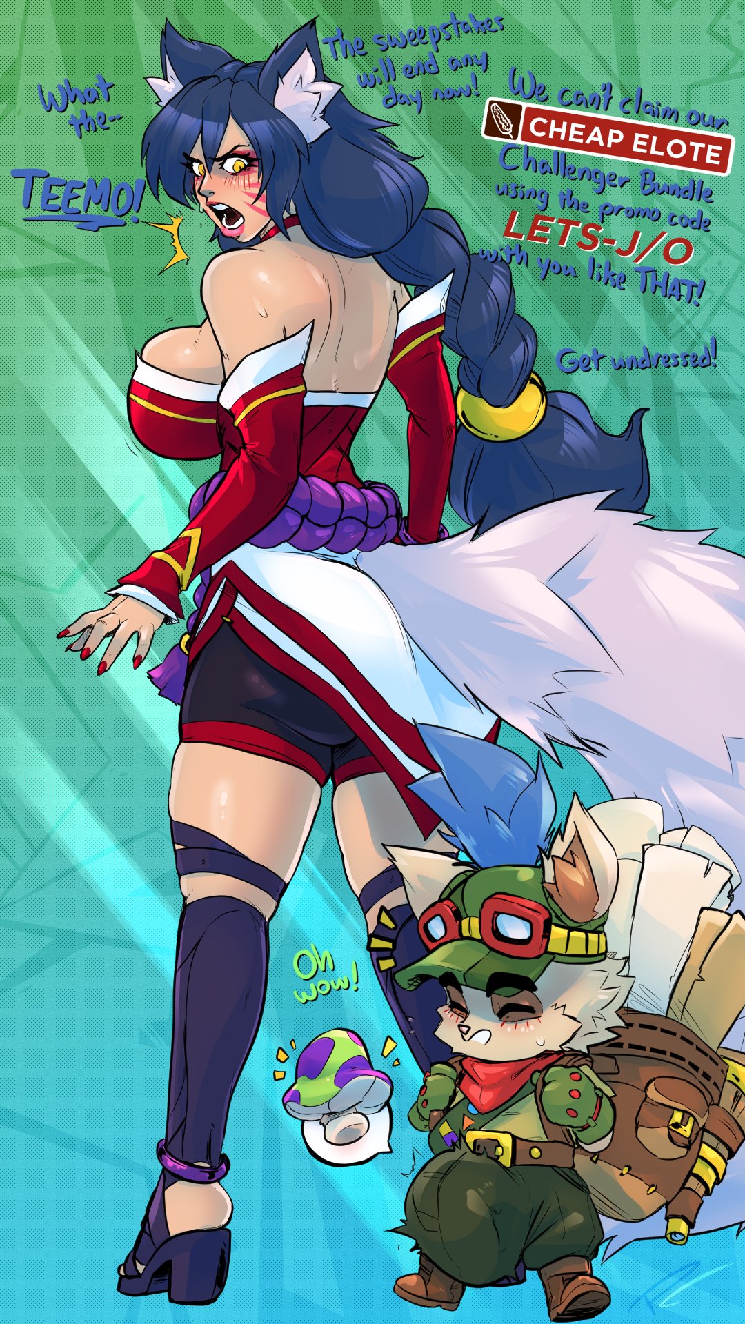 Ahri & Teemo: A Bandle Scout's Voucher! page 1 full