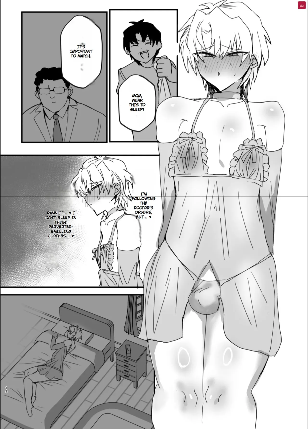 Yankee boy becomes mother of younger brother. And then she falls in love! page 12 full