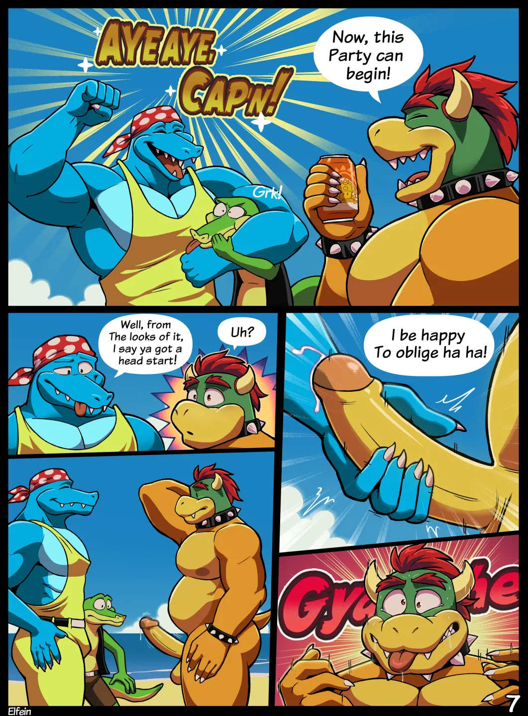 BOWSER Krocodile Kountry page 8 full