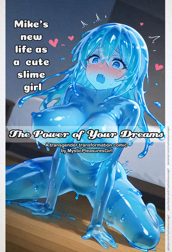 (mysticpleasuregirl) slime girl transformation cover