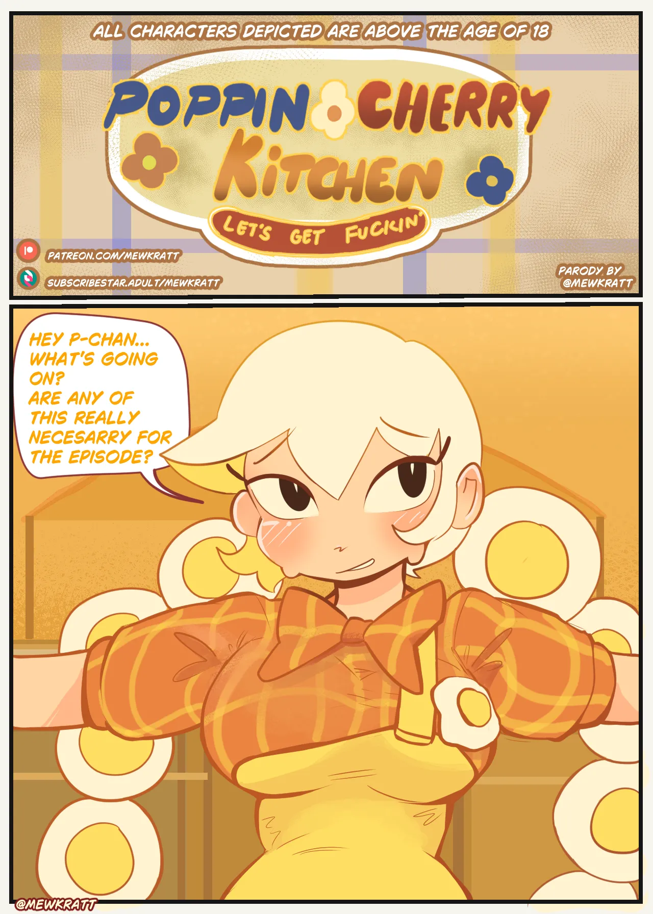 Poppin Cherry Kitchen page 1 full