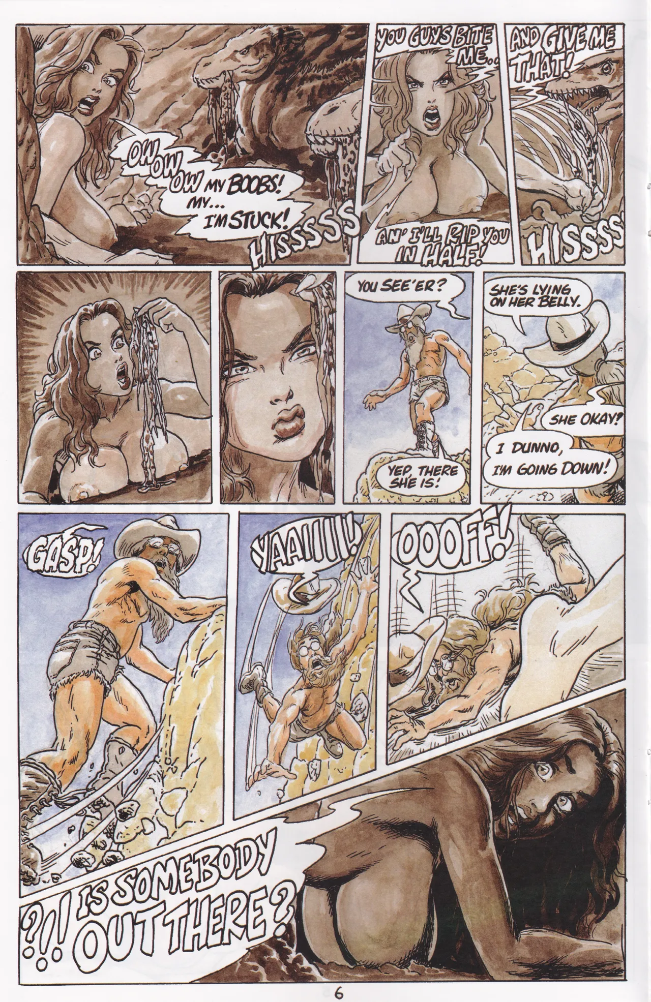 Cavewoman 2014 Convention Book - 20 Years of Beauty & Beasts page 9 full