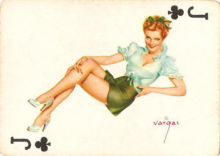 Old Cards Sets - Vargas Girls page 11 full