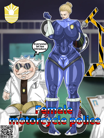 [fourd]Female motorcycle police1   /   translate cover